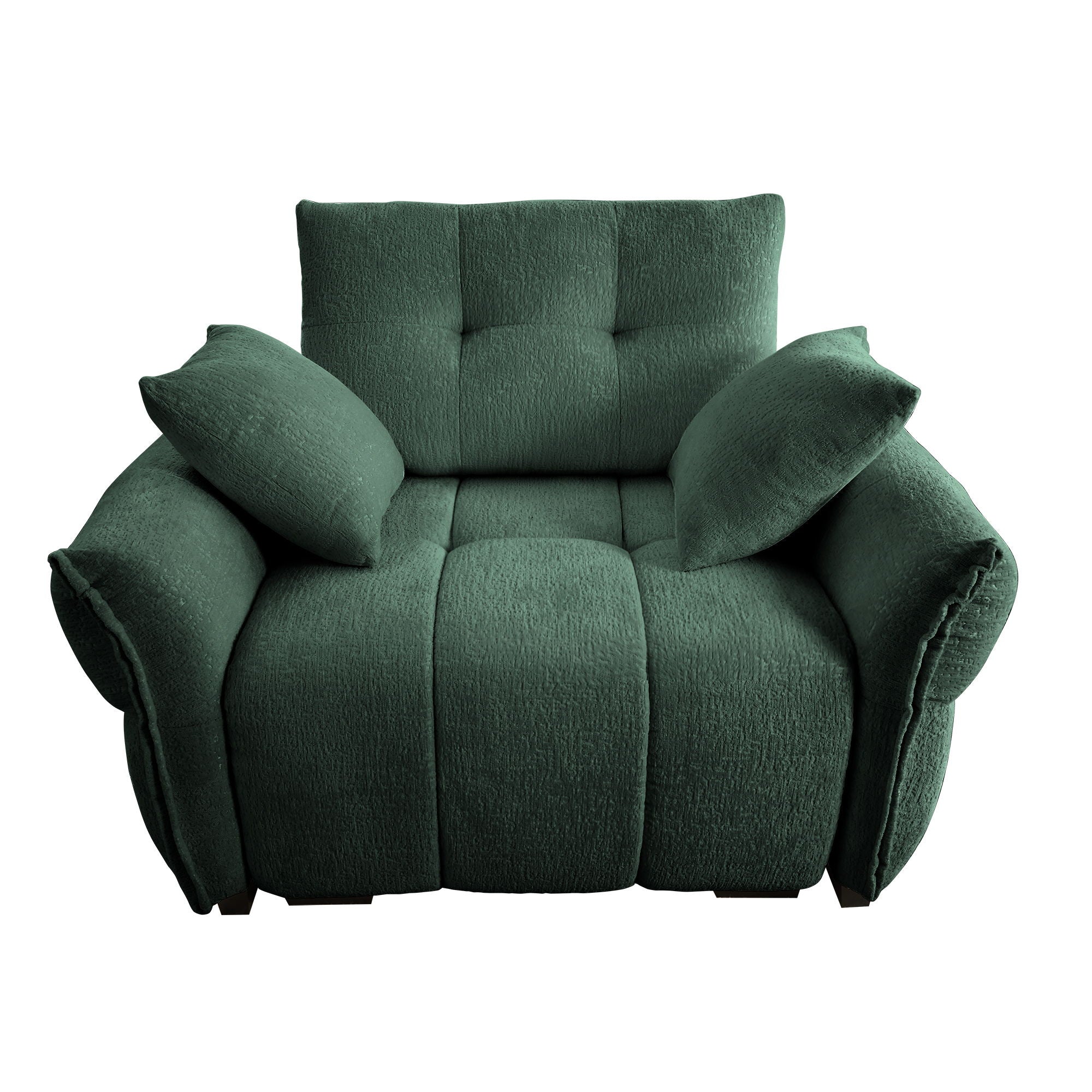 Modern Ergonomic Single Seater Sofa With High Resilience Cushions