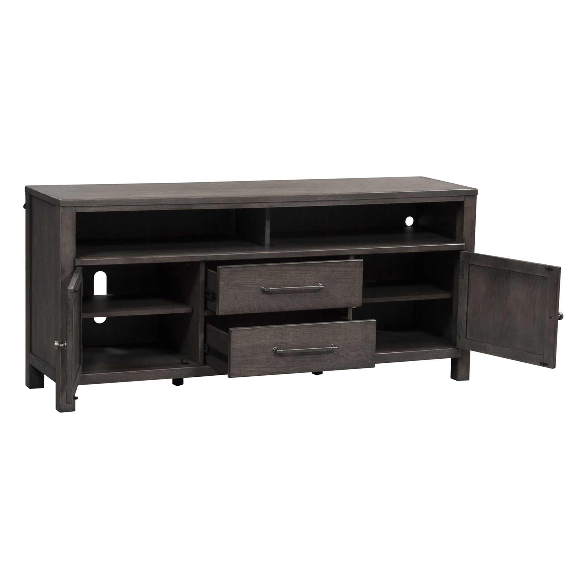 Liberty Furniture Modern Farmhouse - Entertainment Console - 66" | Meri Furniture