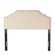 Luella - Button Tufted Upholstered Headboard