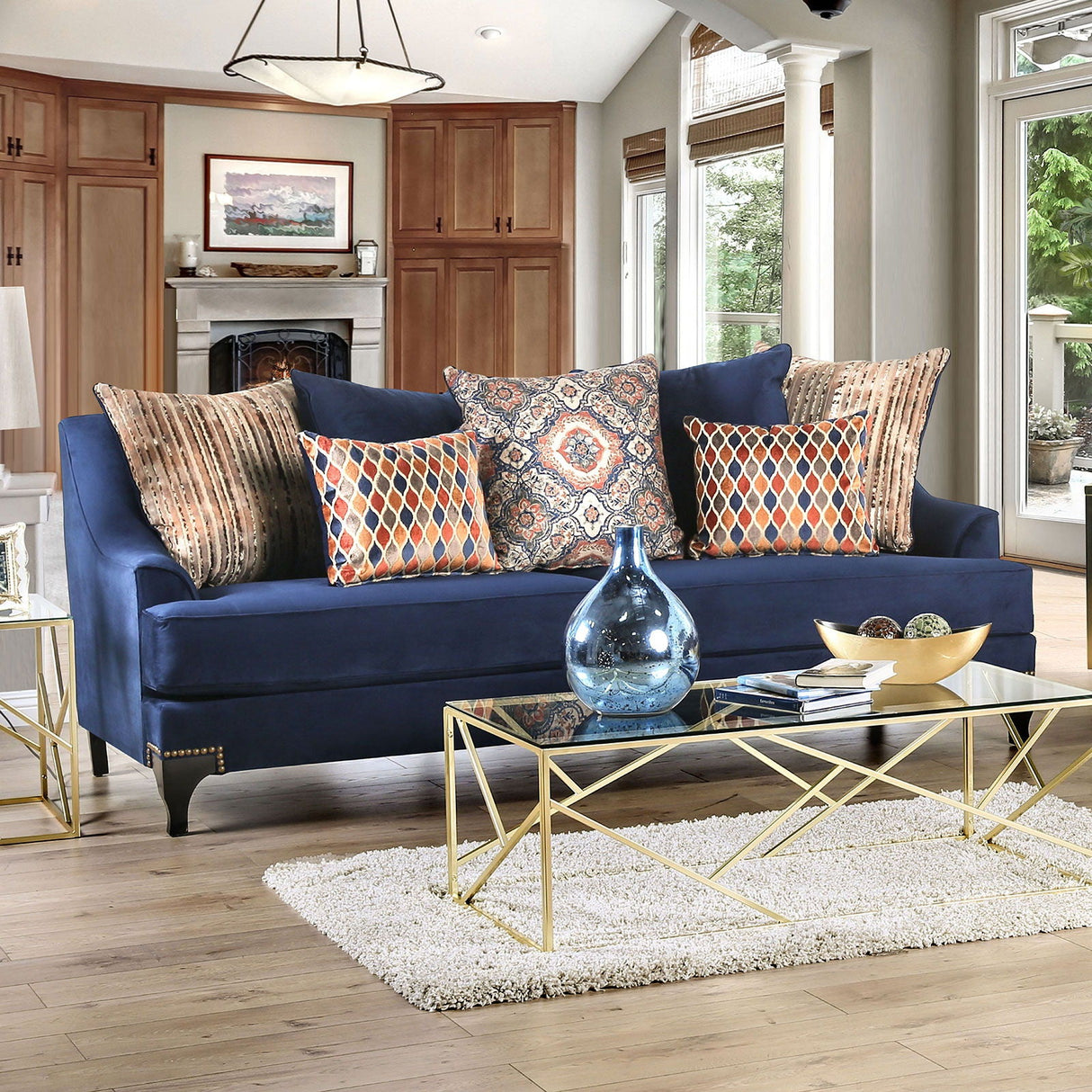 Furniture of America Sisseton - Sofa | Meri Furniture