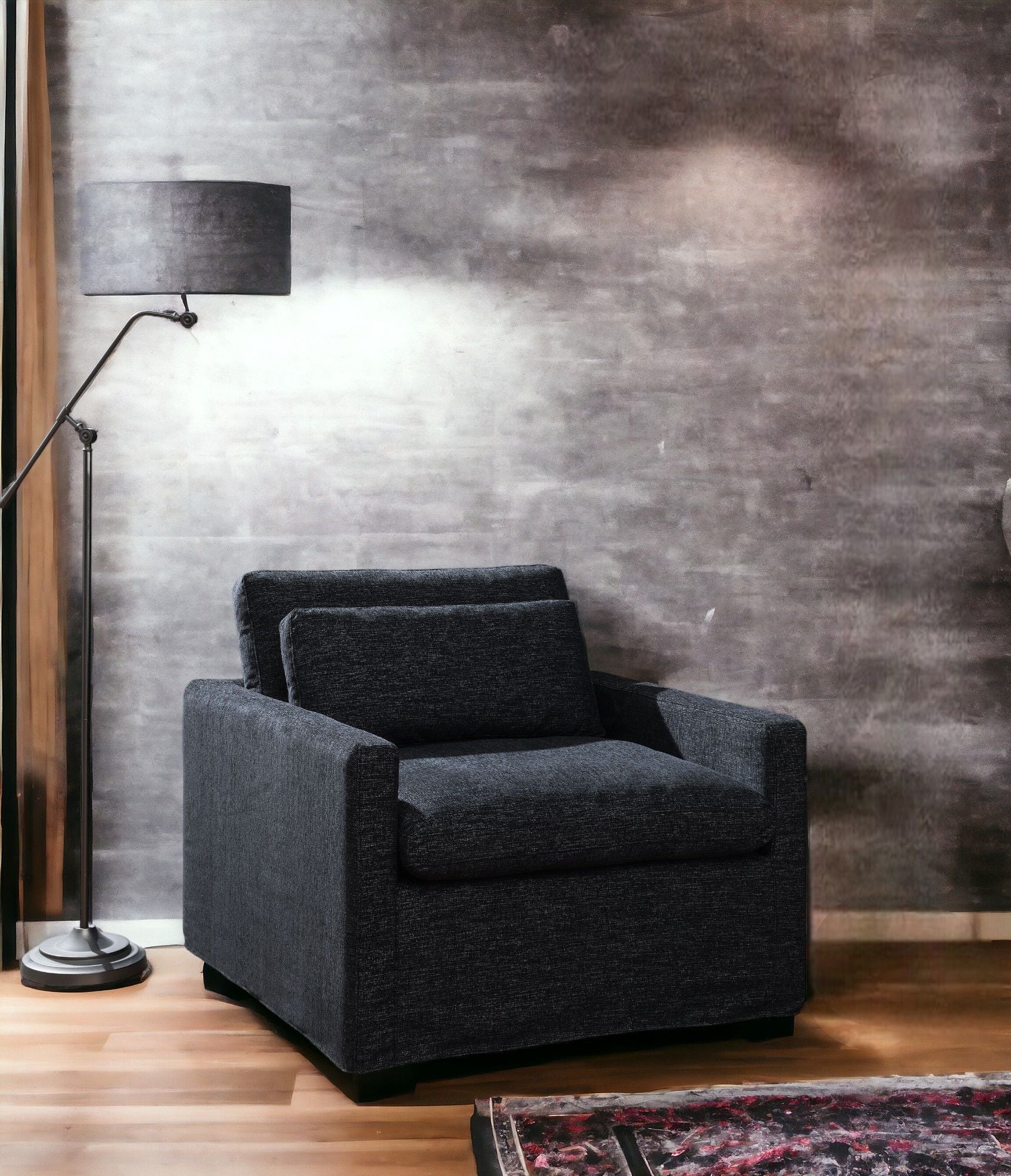 Naveen - Swivel Chair With 1 Toss Pillow