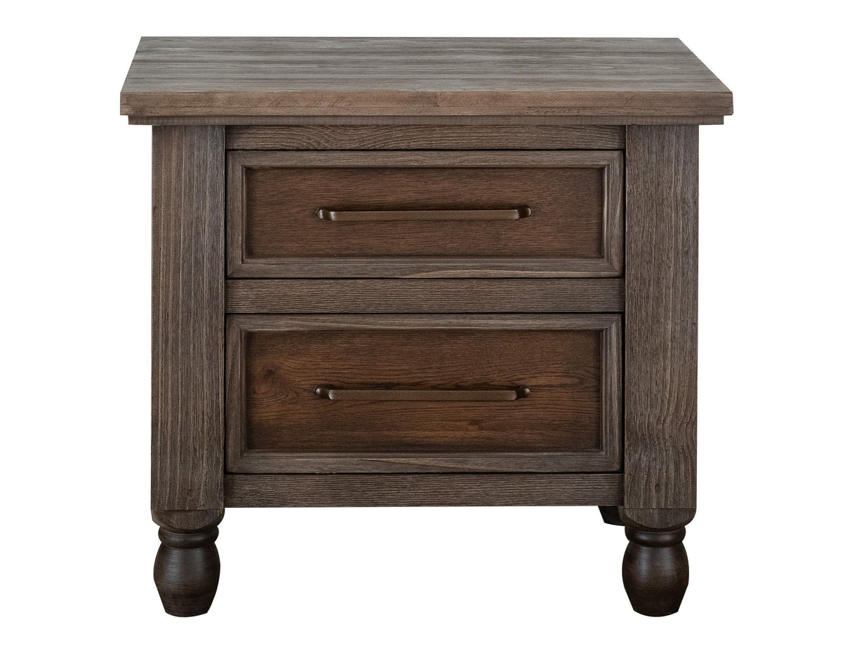 Tornado - Nightstand - Brown