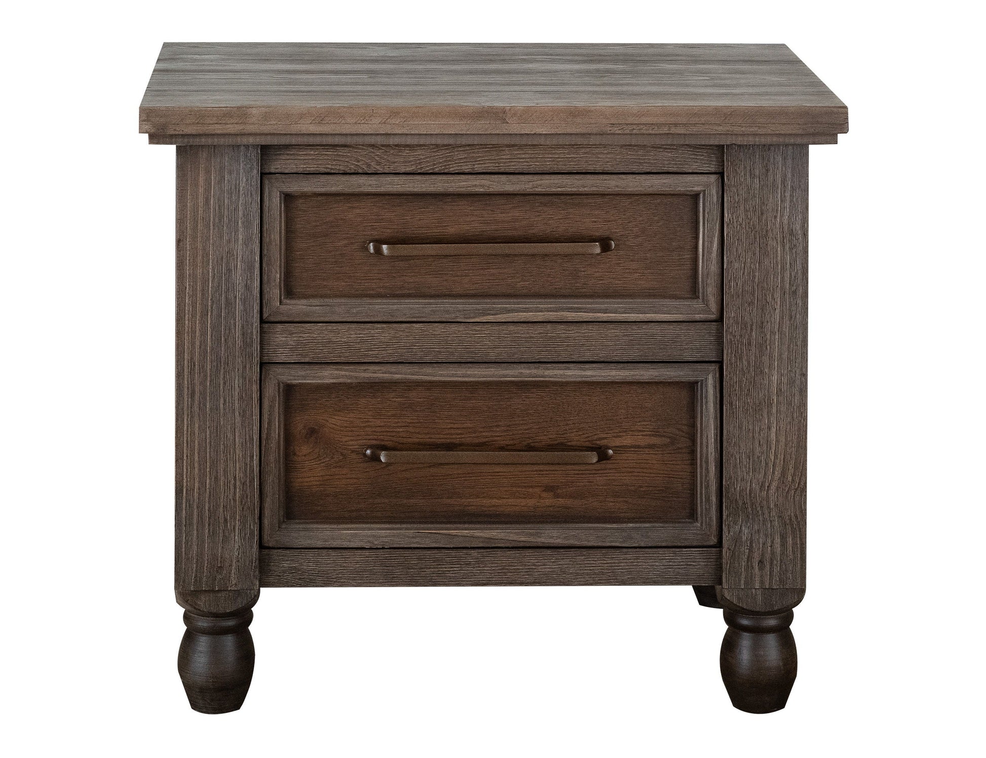 International Furniture Direct Tornado - Nightstand - Brown | Meri Furniture
