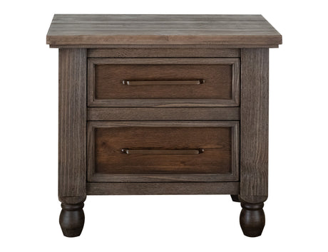 Tornado - Nightstand - Brown