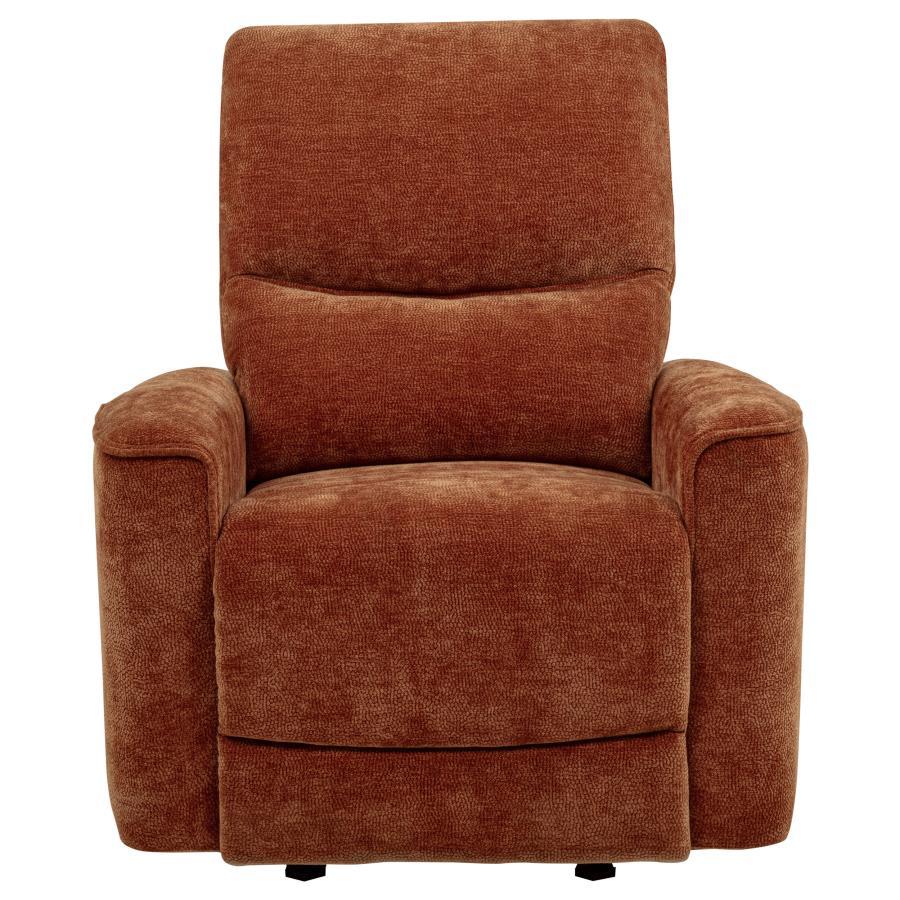 Navarro - Chenille Upholstered Glider Recliner