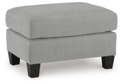 Signature Design by Ashley® Adlai - Shadow - Ottoman | Meri Furniture