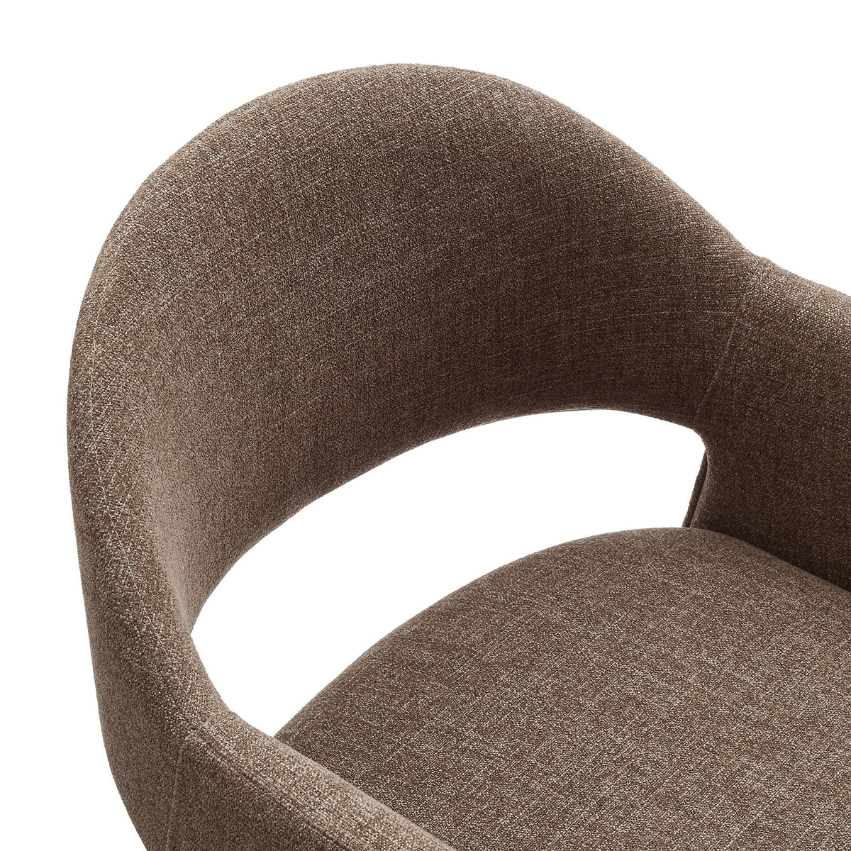 Talia 41 Inch Upholstered Fabric Bar Stool by Modway