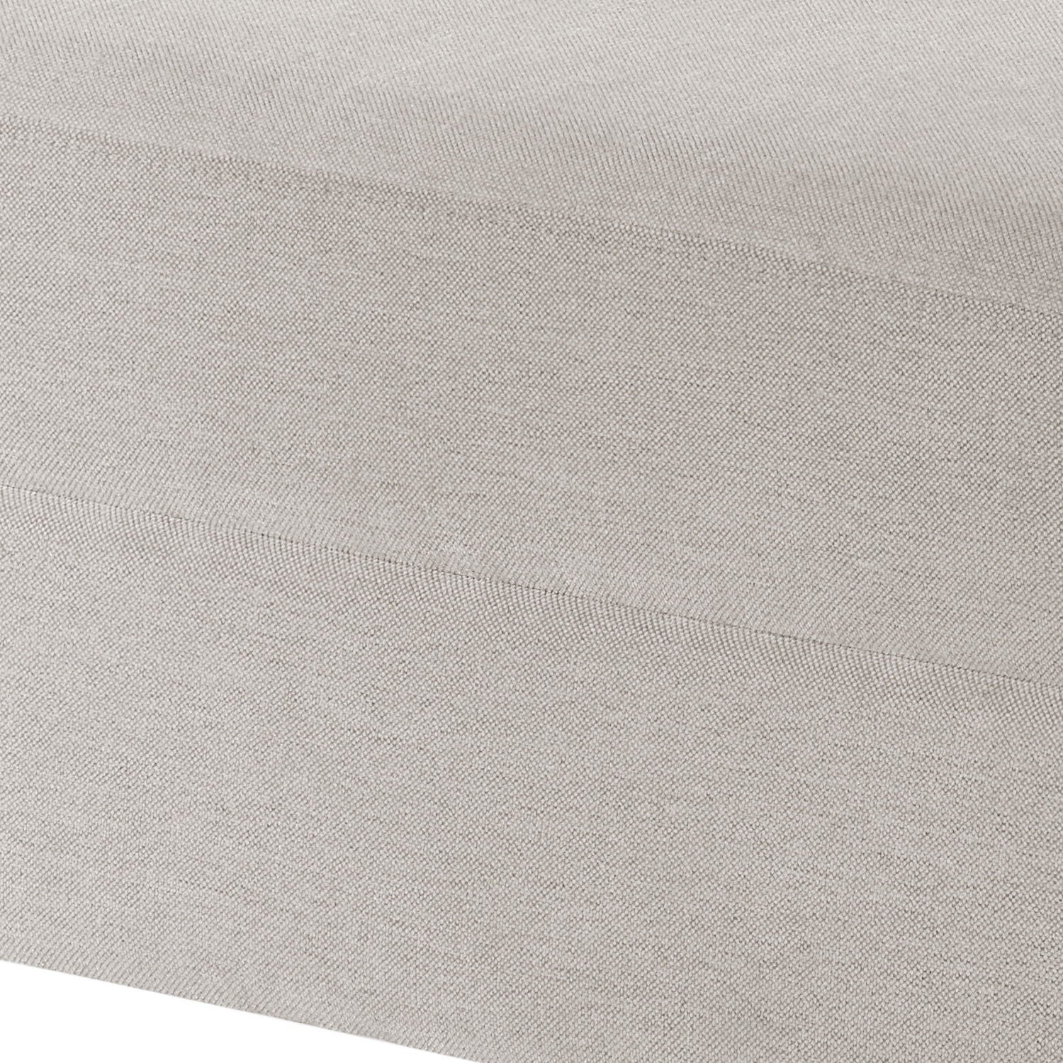 Candor - Ottoman Upholstered Footrest - Beige / Gray