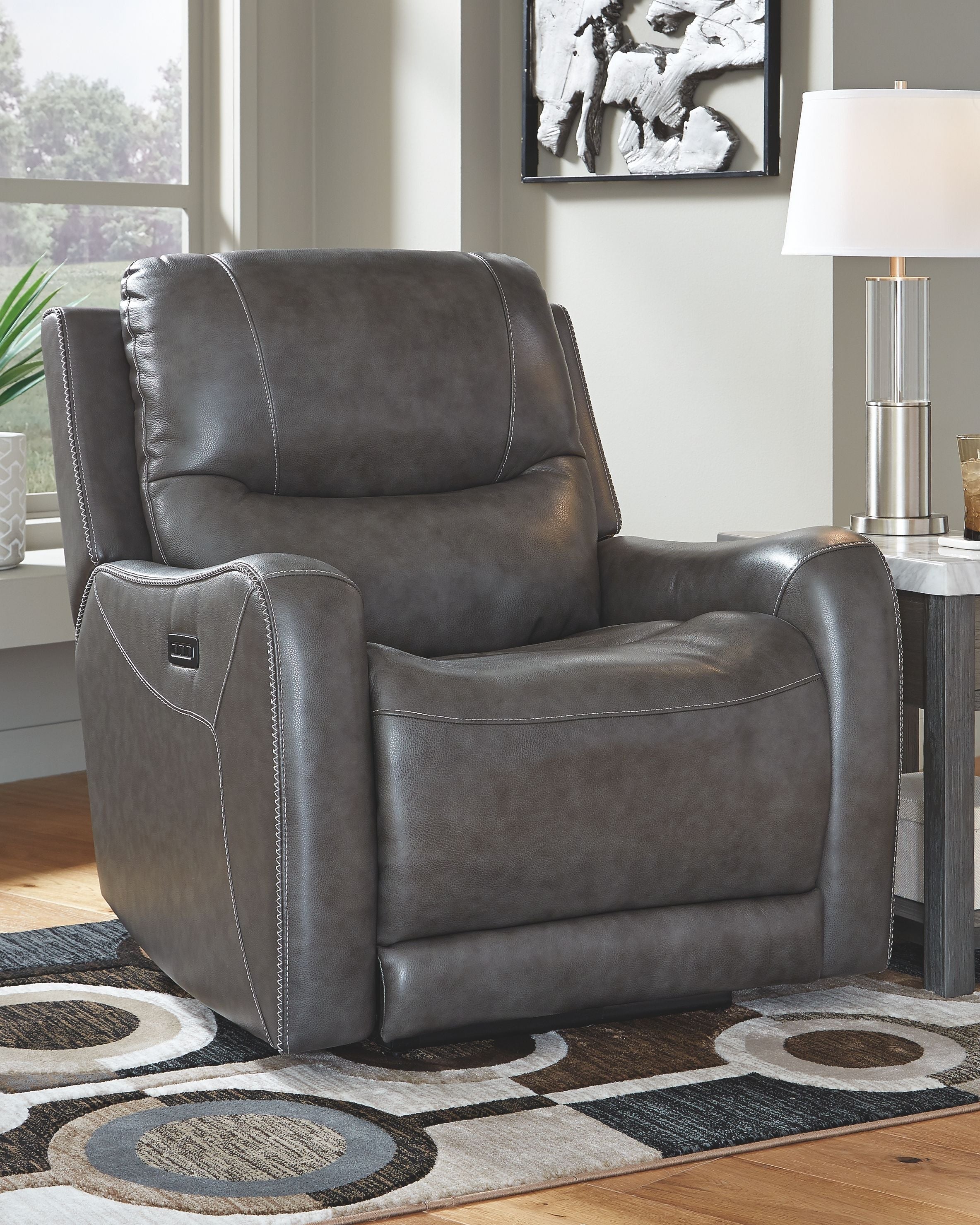 Ashley Furniture Galahad - Power Recliner | Meri Furniture