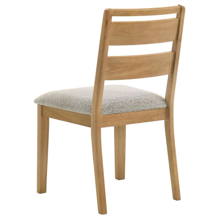 Duncan - Ladder Back Dining Side Chair (Set of 2) - Washed Oak
