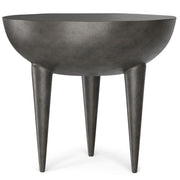 Otto - Cast Aluminum Side Table - Black
