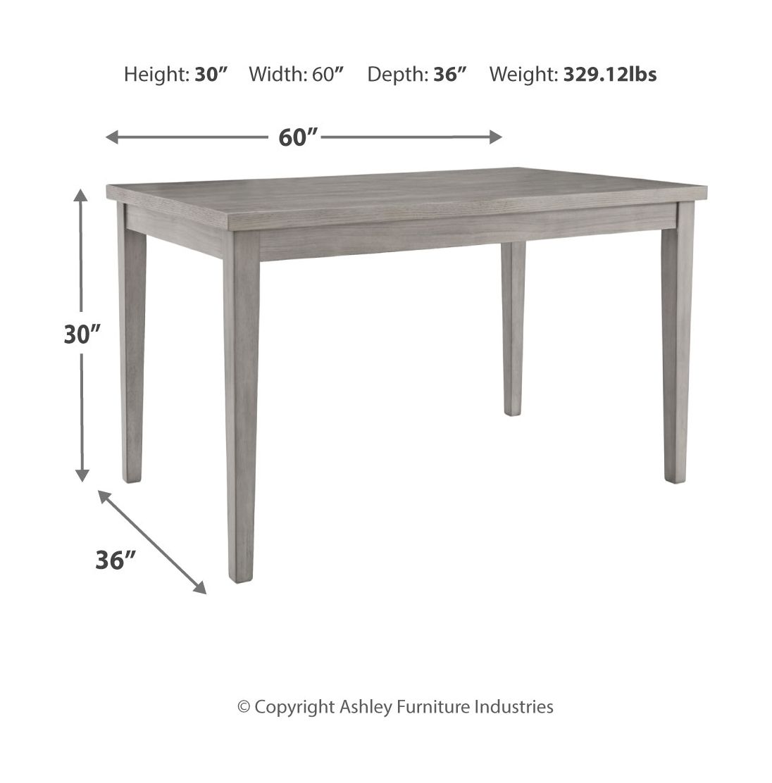 Signature Design by Ashley® Parellen - Dining Table Set | Meri Furniture