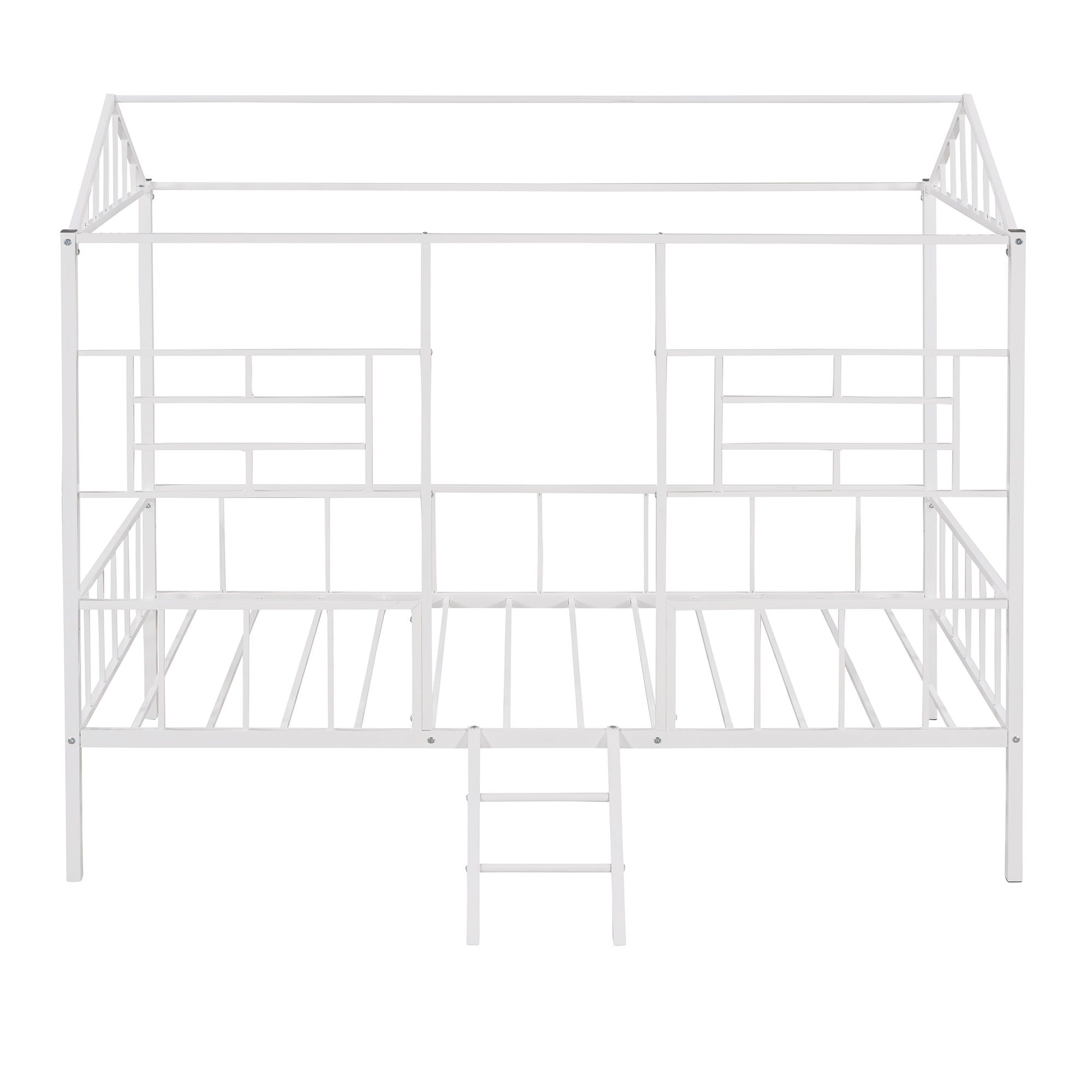 House Bed Frame With Slatted Support, No Box Spring Needed