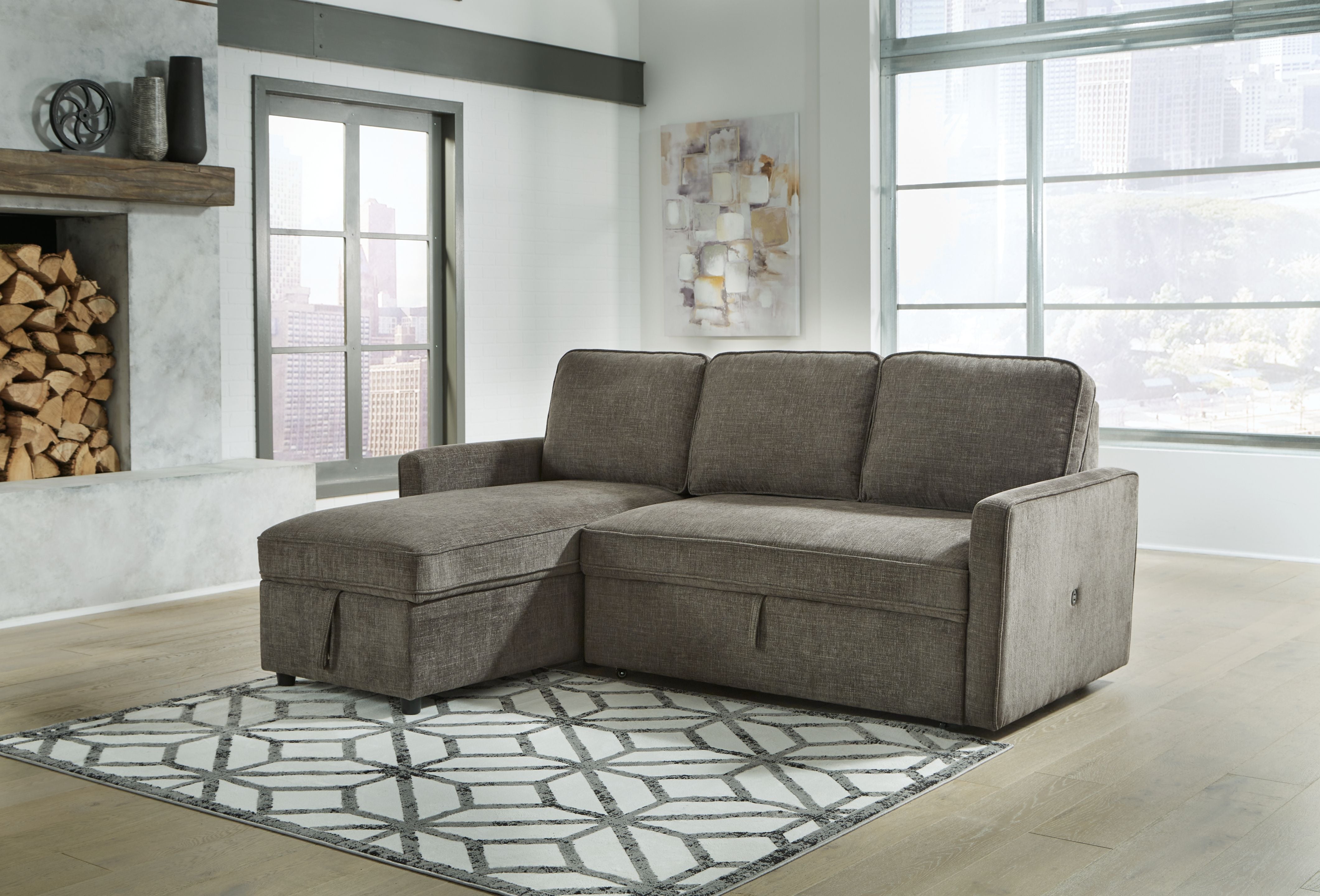 Signature Design by Ashley® Kerle - Sectional | Meri Furniture