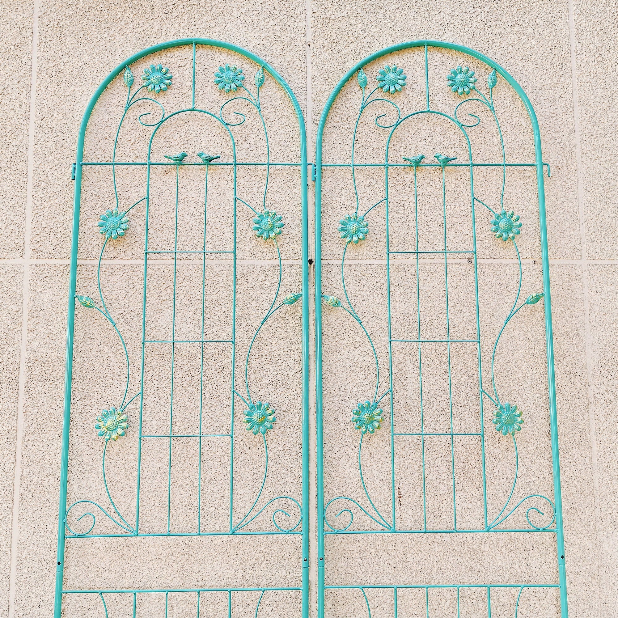 Metal Garden Trellis Rustproof Trellis For Climbing Plant Outdoor Flower Support