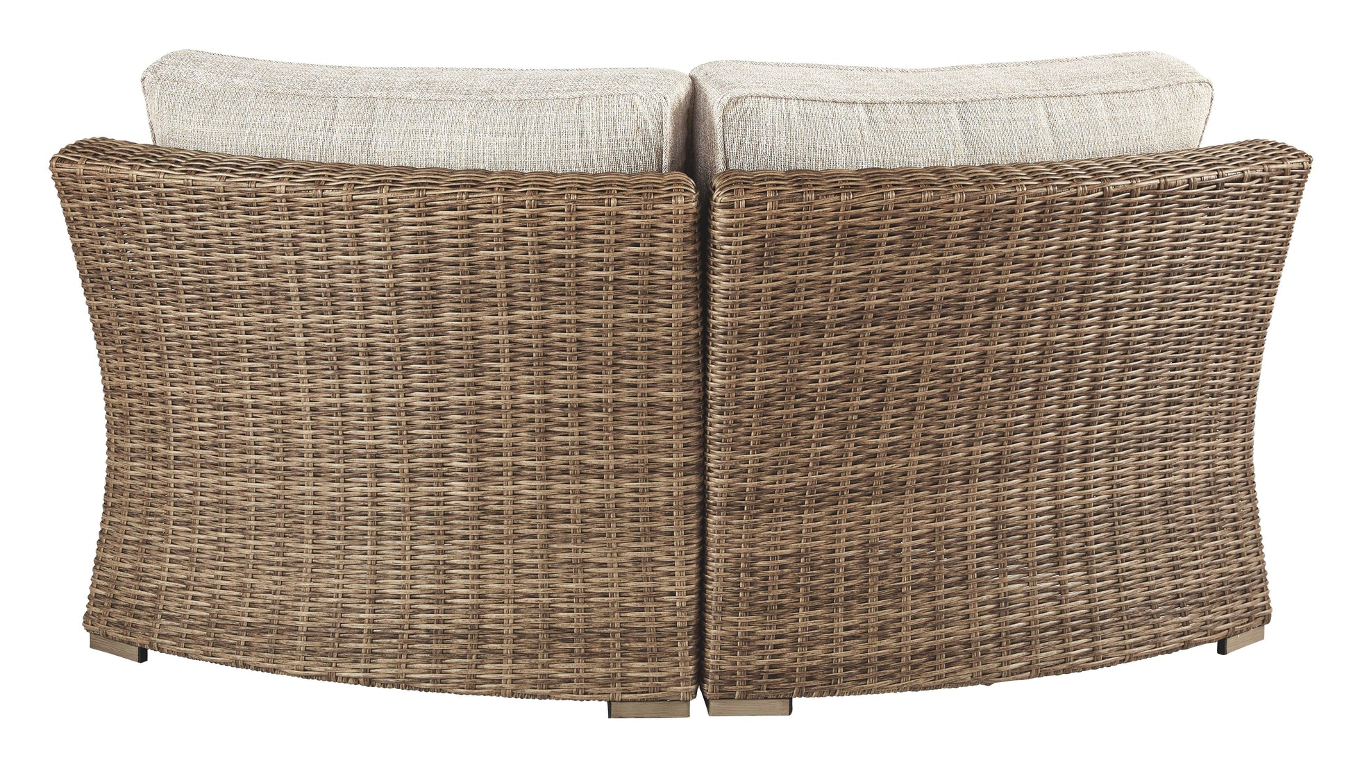 Ashley Furniture Beachcroft - Beige - Curved Corner Chair W/Cushion | Meri Furniture