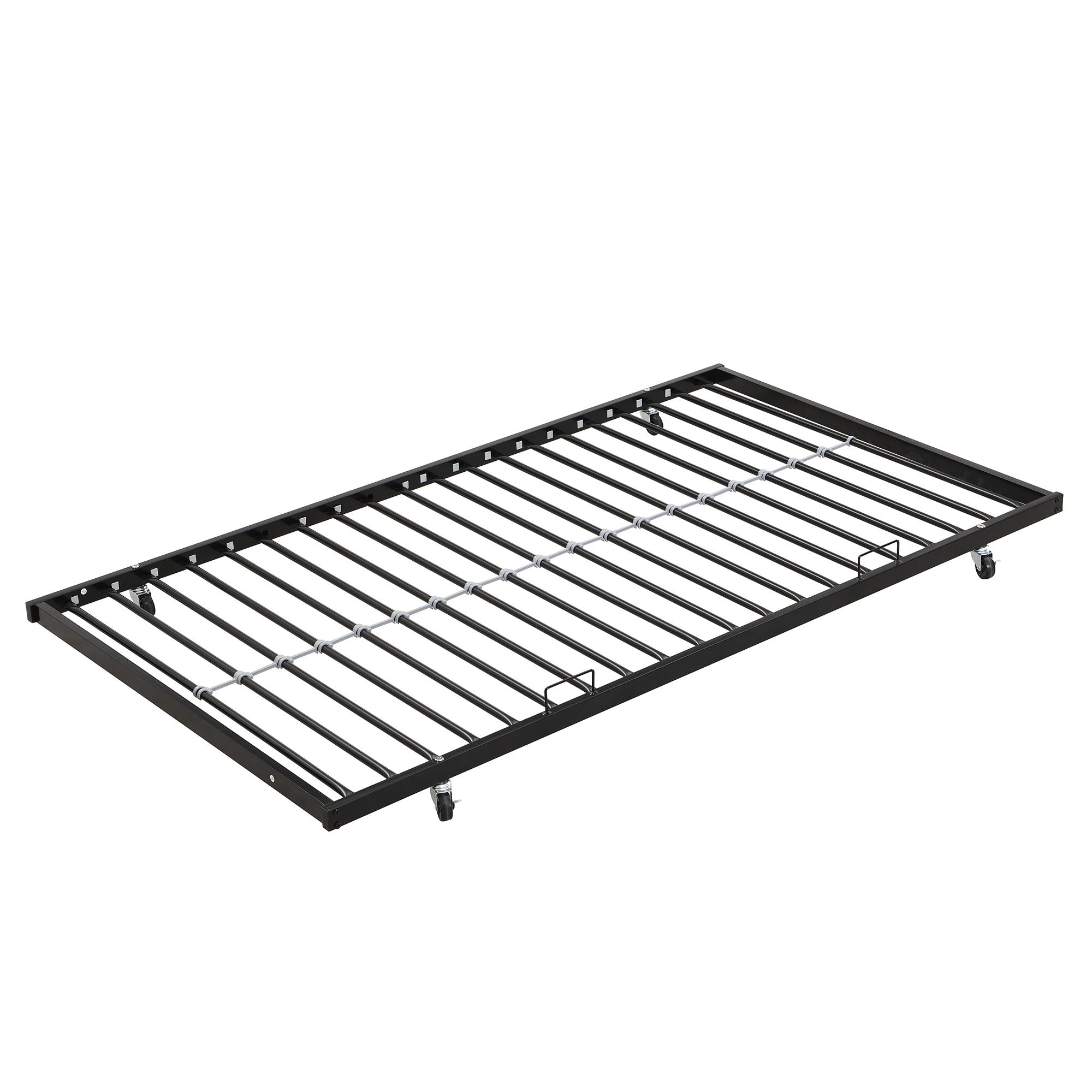 Modern Metal Bunk Bed With Dual Side Ladder And Metal Desig