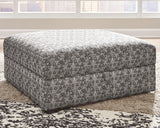 Ashley Furniture Kellway - Bisque - Ottoman With Storage | Meri Furniture
