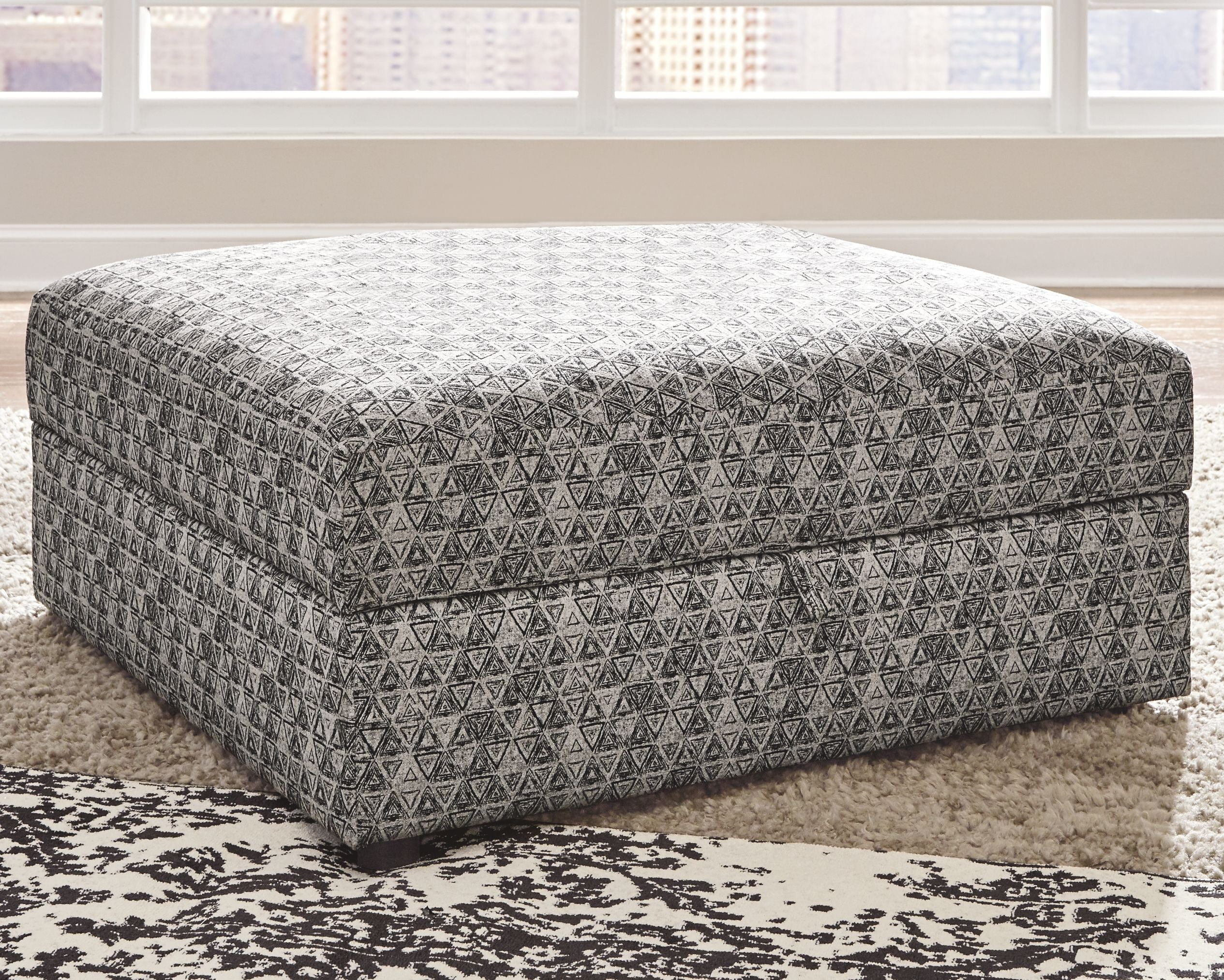 Ashley Furniture Kellway - Bisque - Ottoman With Storage | Meri Furniture