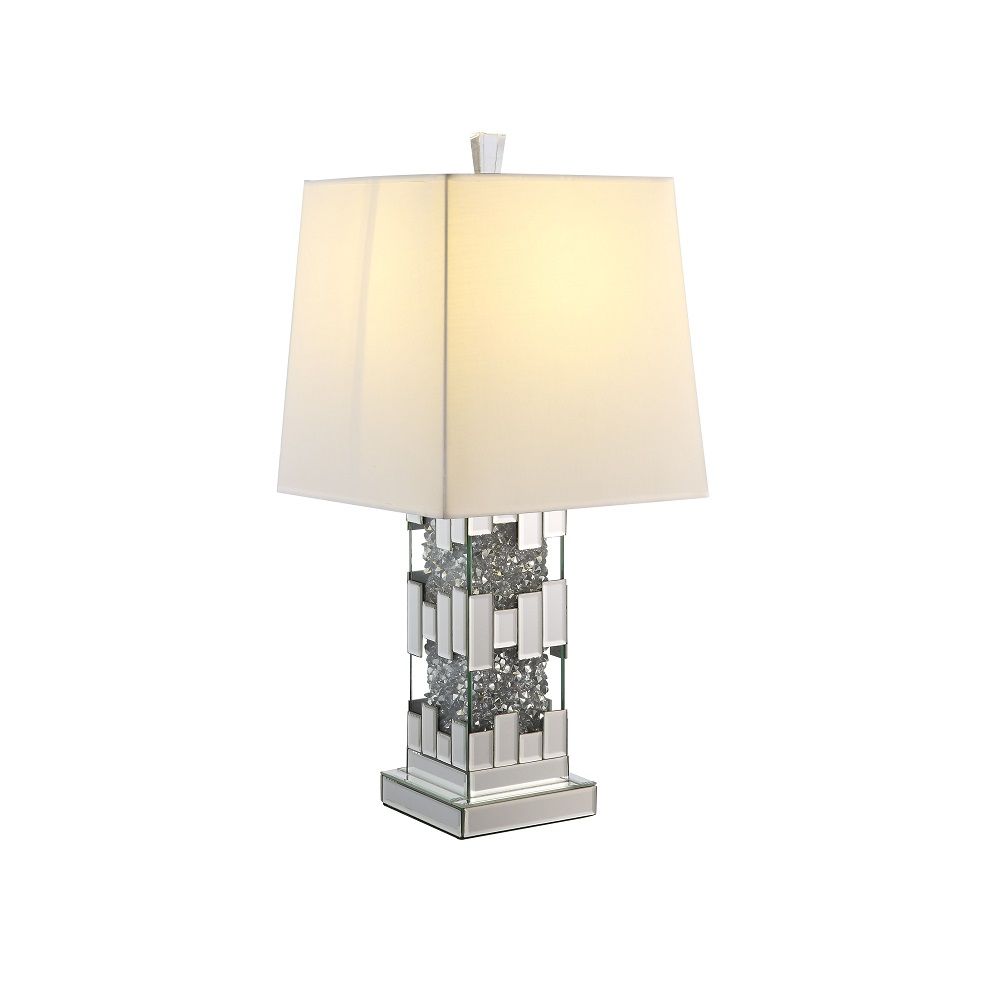 ACME Noralie - Table Lamp - Mirrored - 30" | Meri Furniture