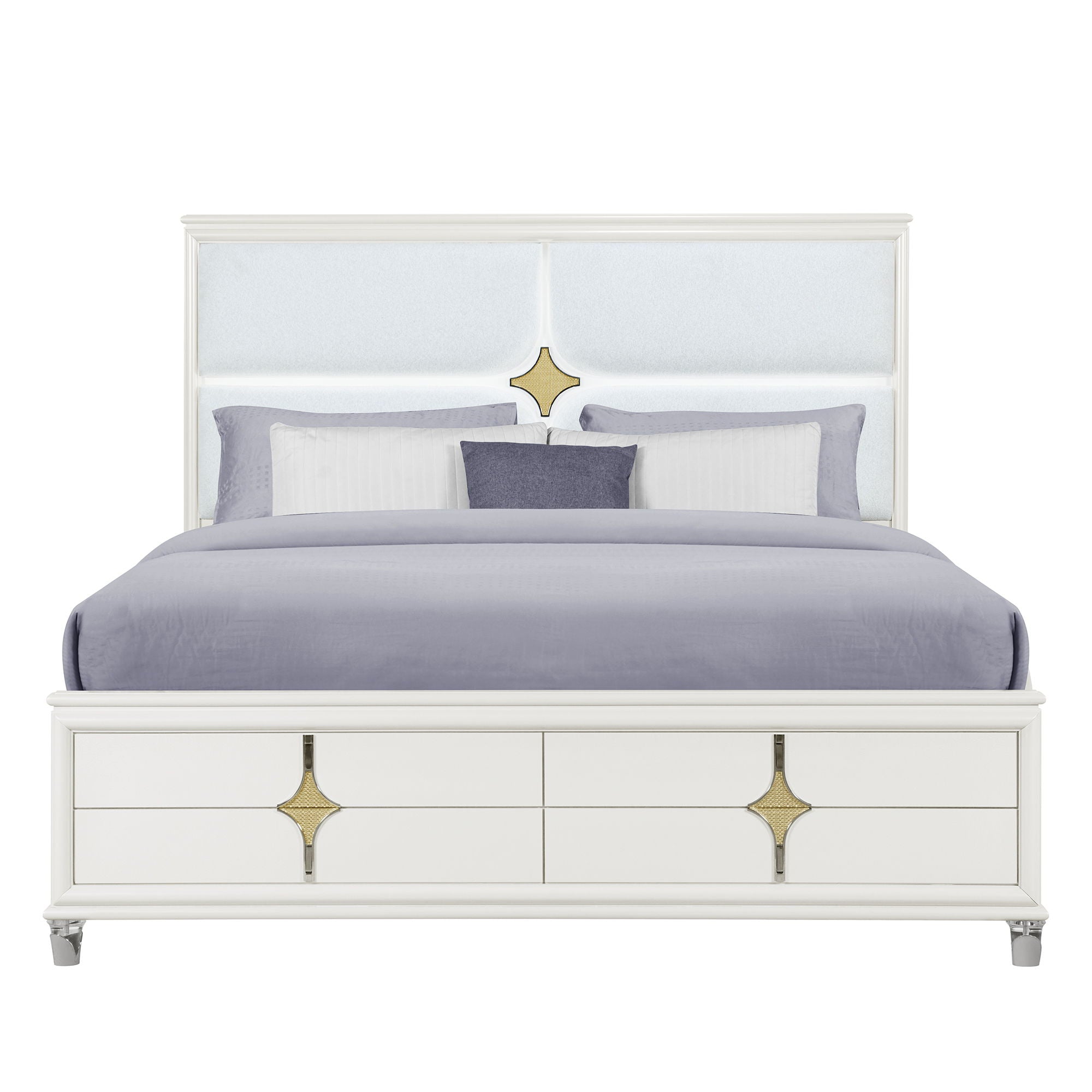 Uriuni - Bed With LED Lights