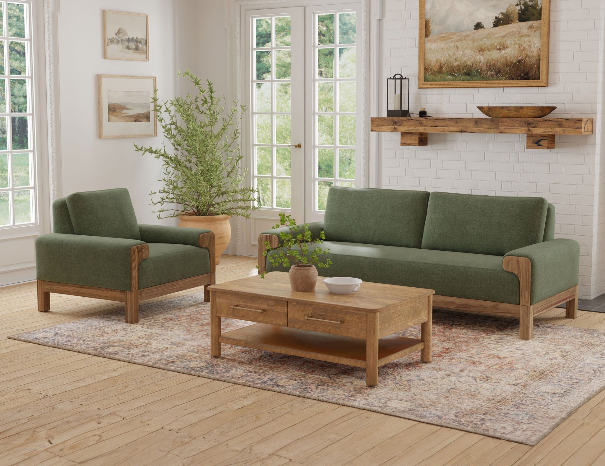 International Furniture Direct Sedona - Loveseat | Meri Furniture