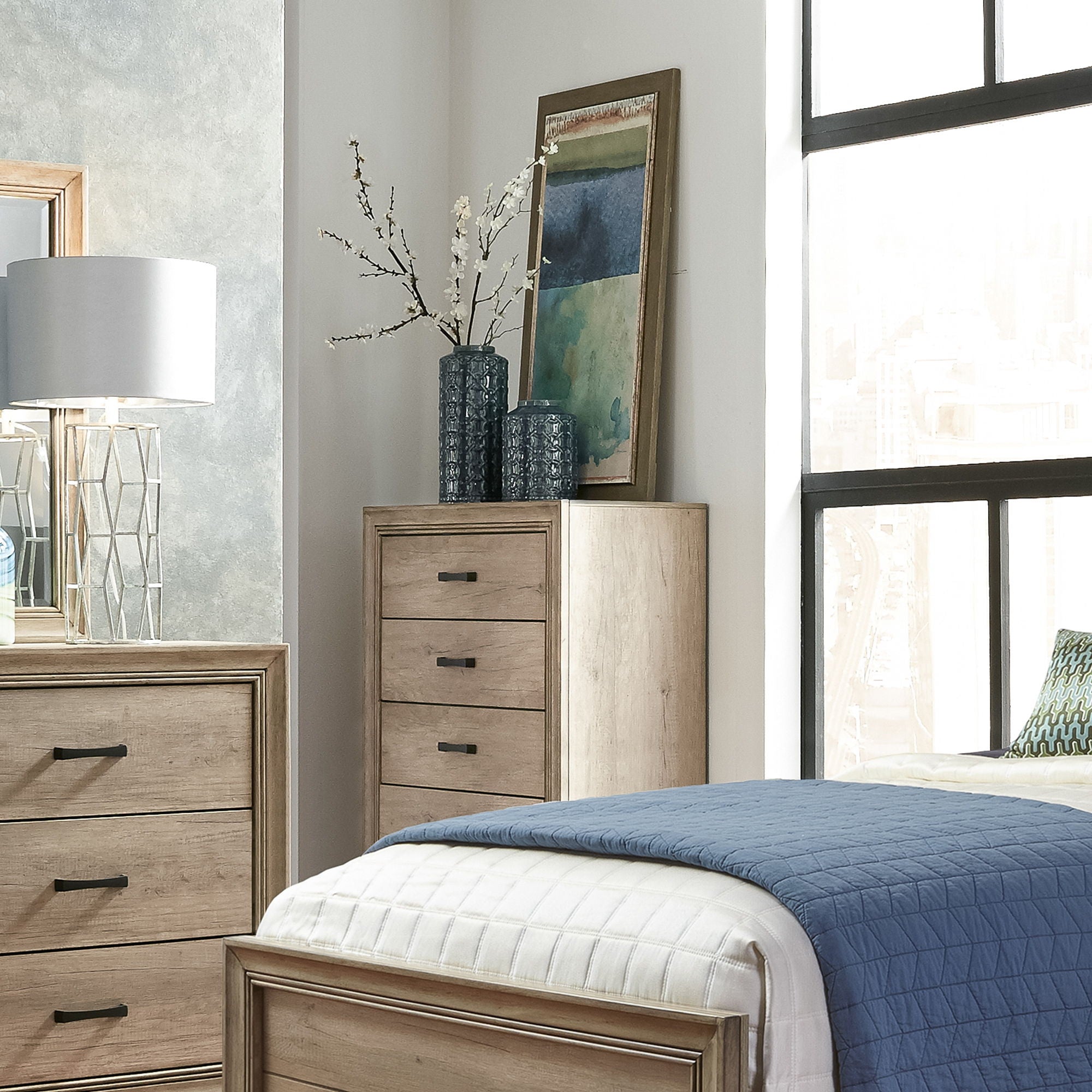 Liberty Furniture Sun Valley - 5 Drawer Chest - Light Brown | Meri Furniture