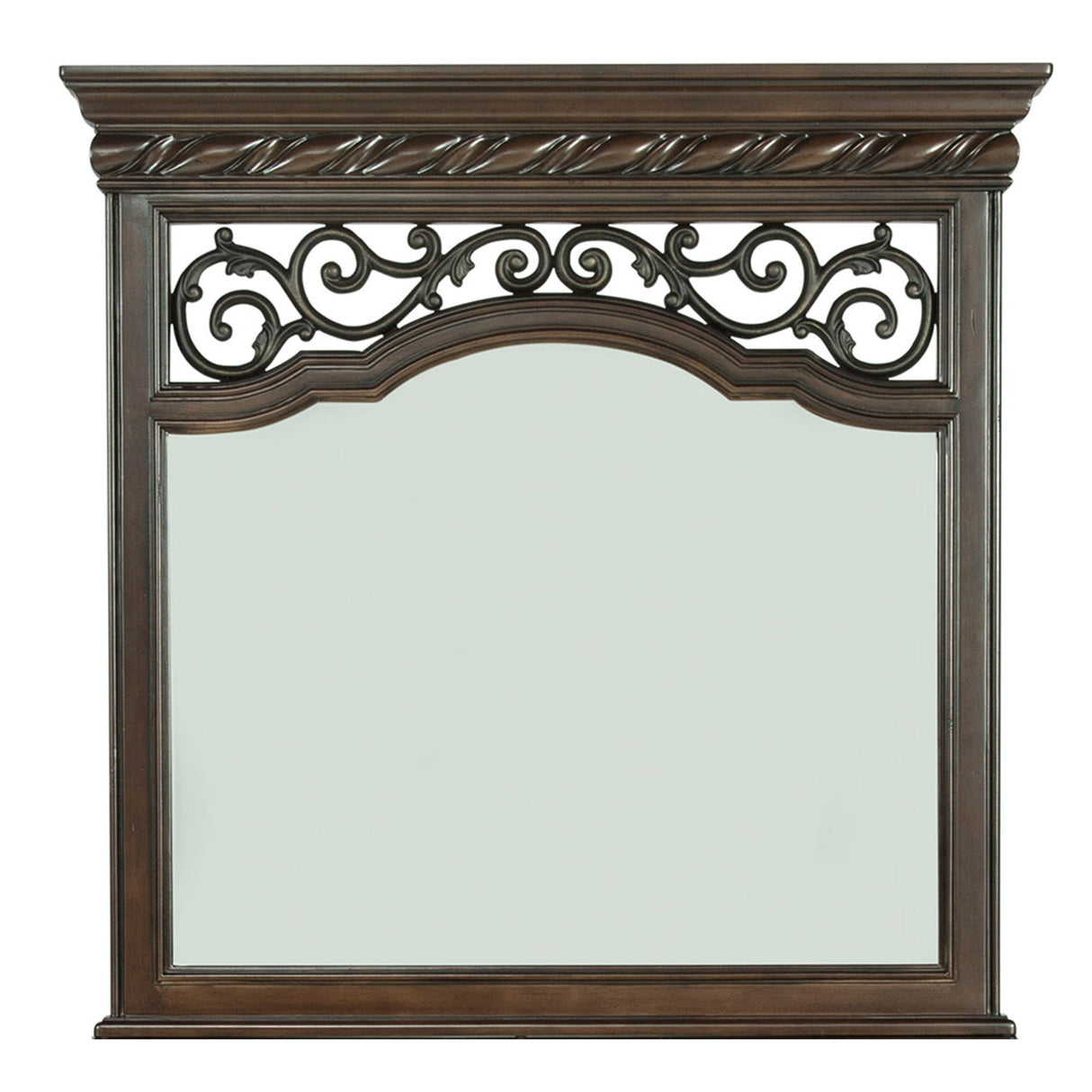 Arbor Place - Landscape Mirror - Dark Brown