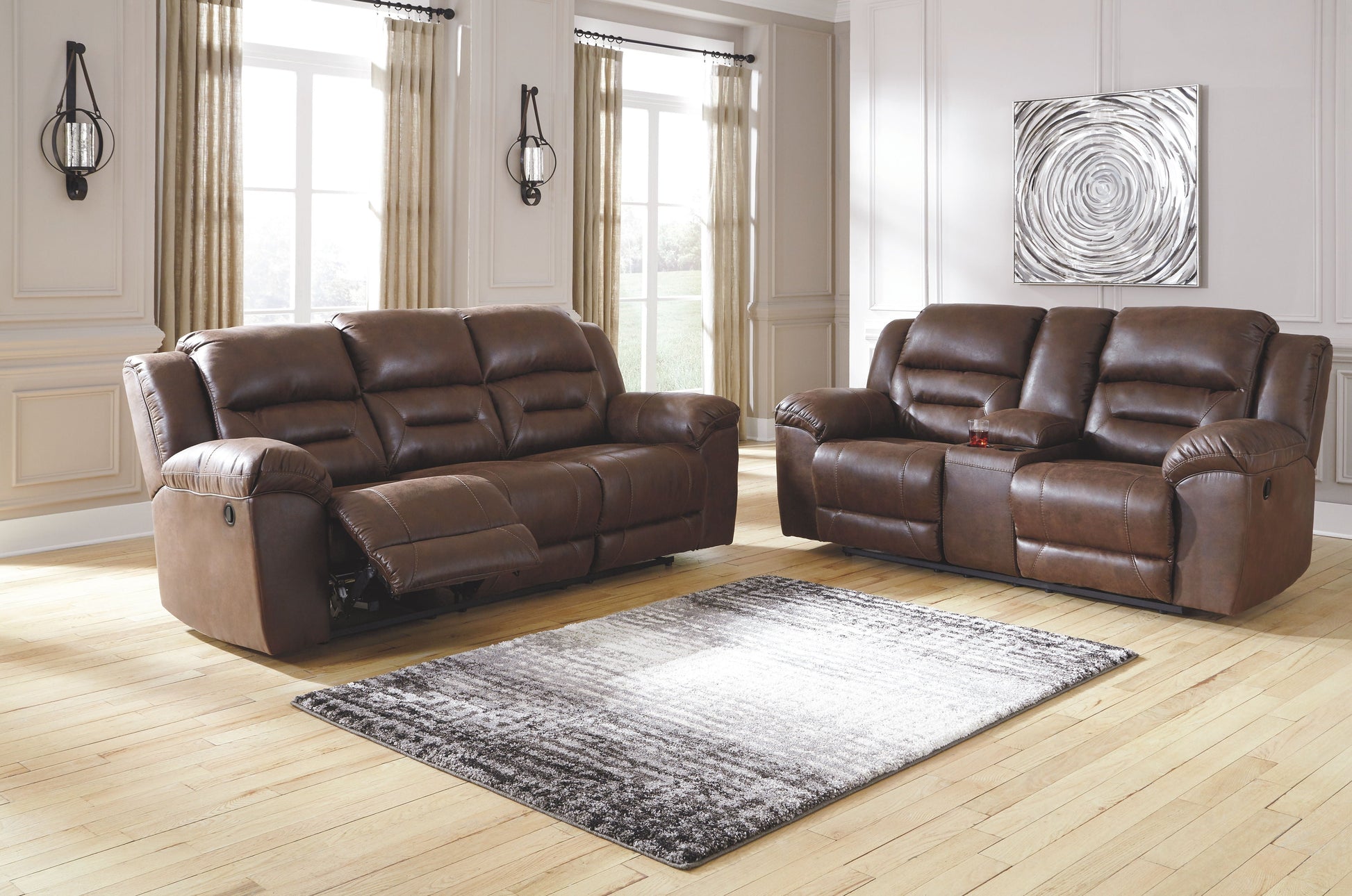 Signature Design by Ashley® Stoneland - Power Reclining Living Room Set | Meri Furniture