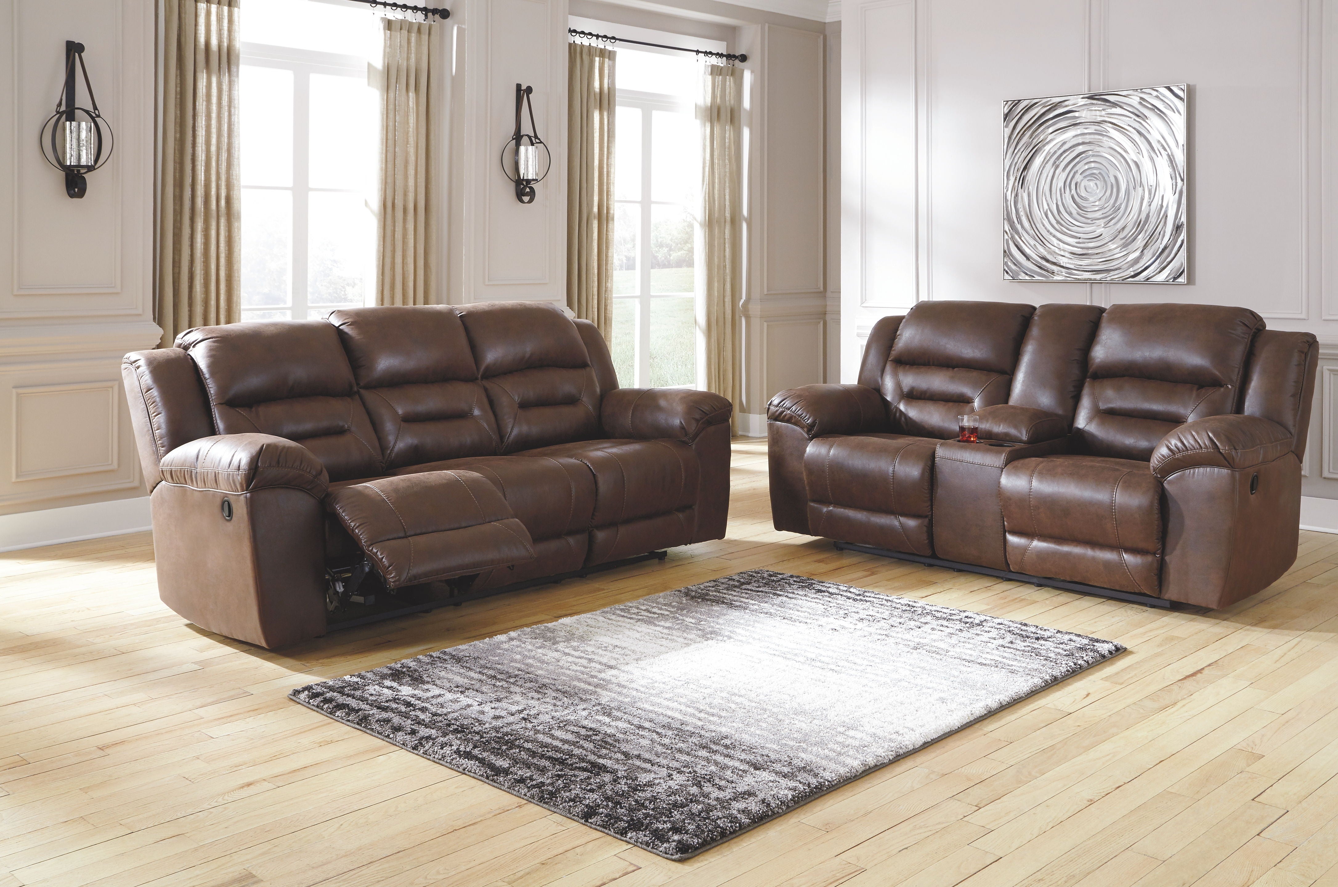Signature Design by Ashley® Stoneland - Power Reclining Living Room Set | Meri Furniture