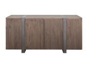 International Furniture Direct Haab - Console - Brown | Meri Furniture