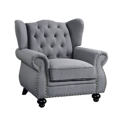 Hannes - Chair - Gray Fabric