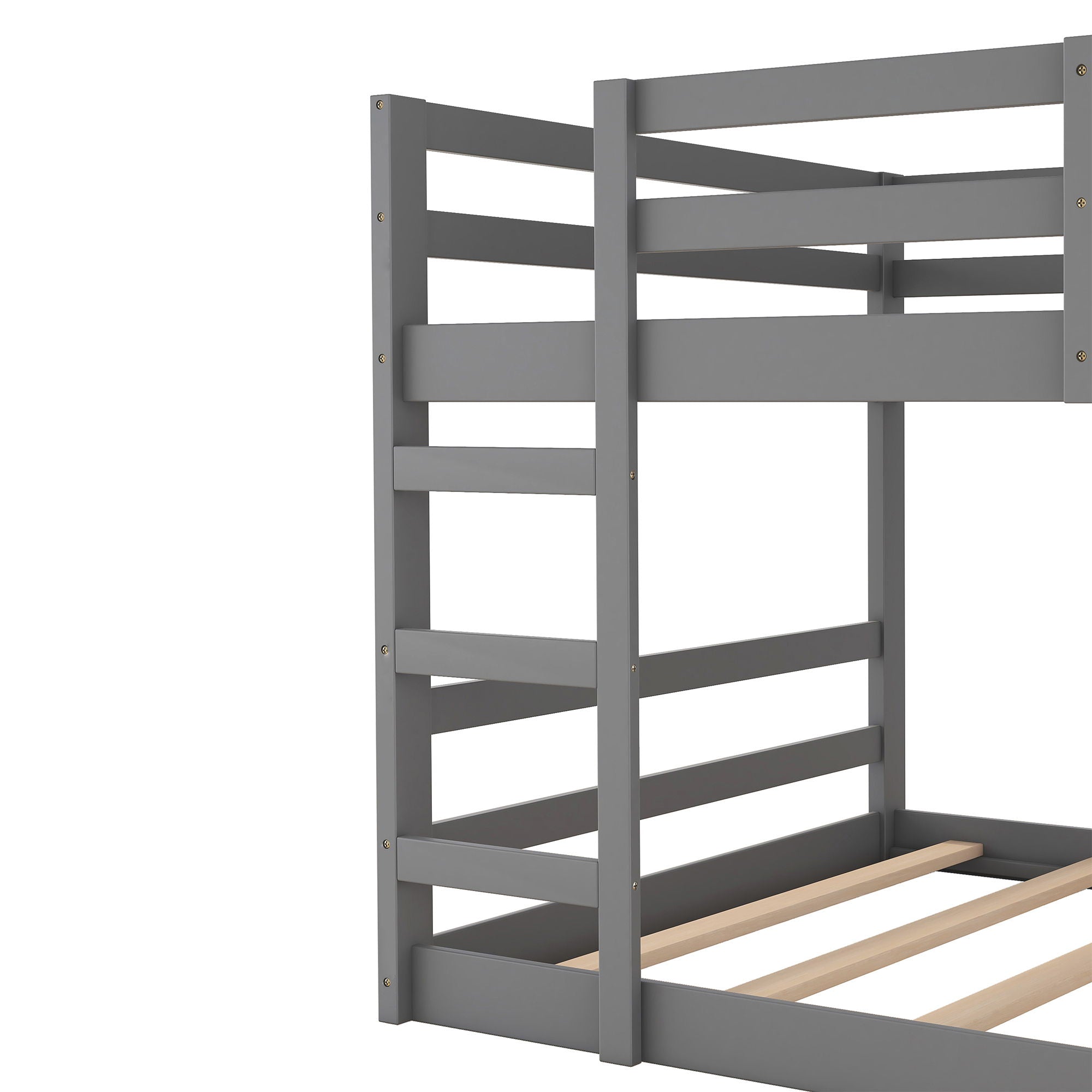 Solid Construction, Bunk Bed With Ladder