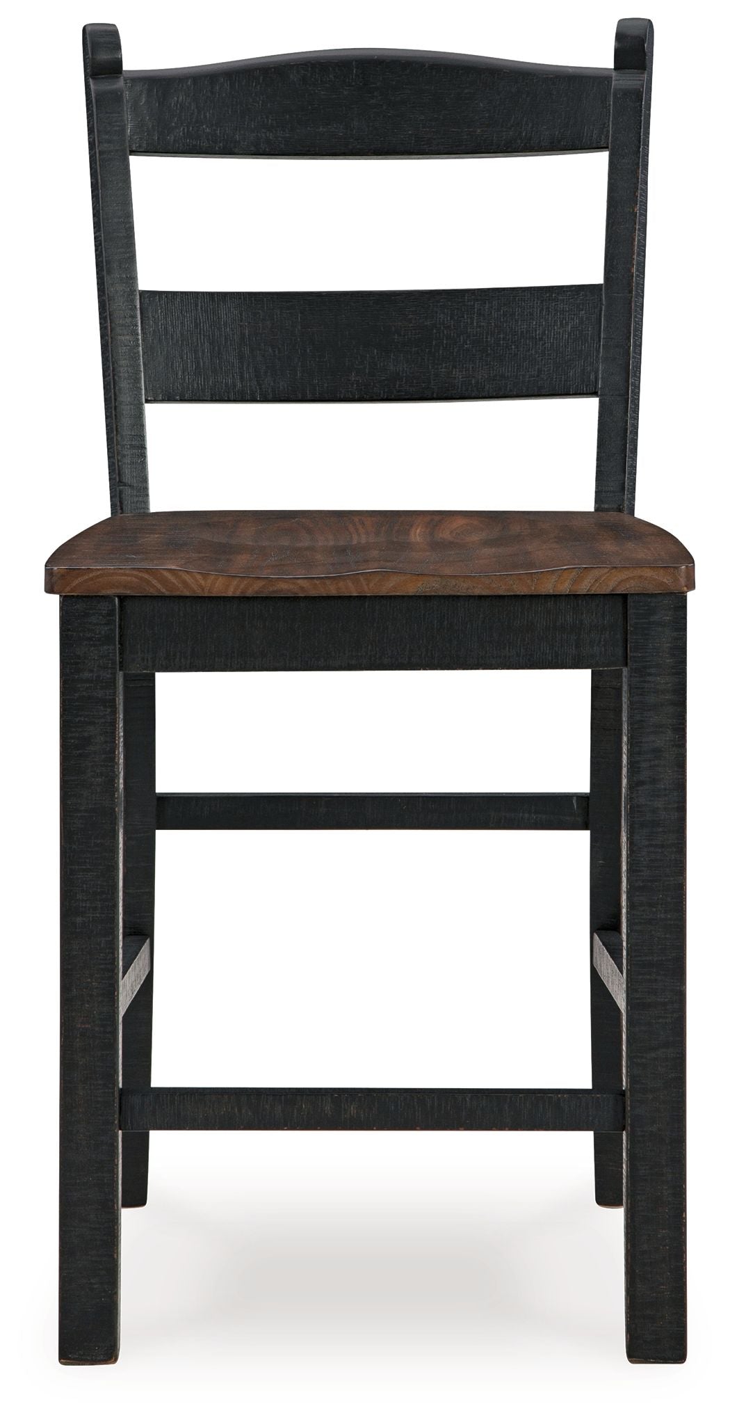 Signature Design by Ashley® Valebeck - Black / Brown - Barstool (Set of 2) | Meri Furniture