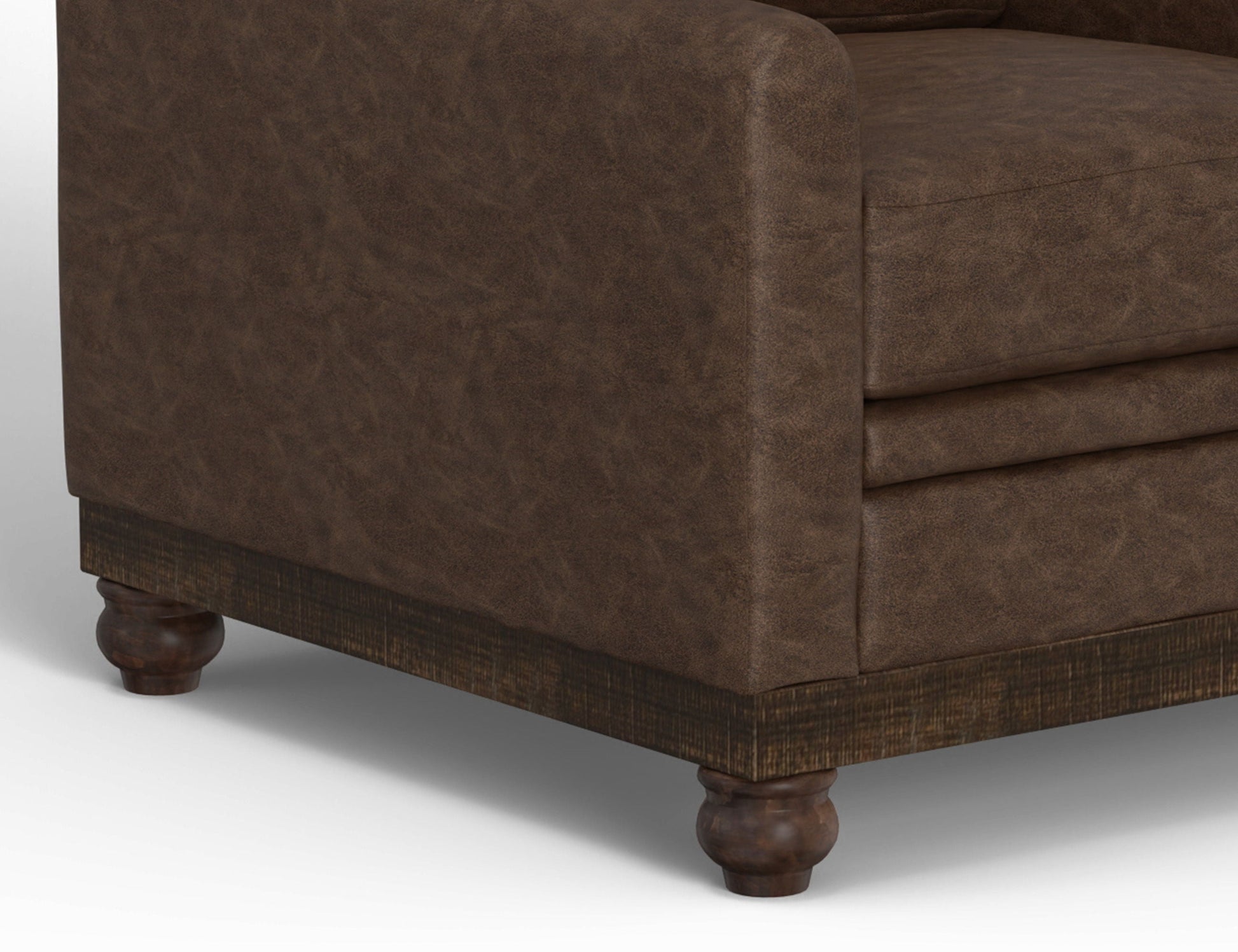 International Furniture Direct Pueblo Gray - Armchair | Meri Furniture