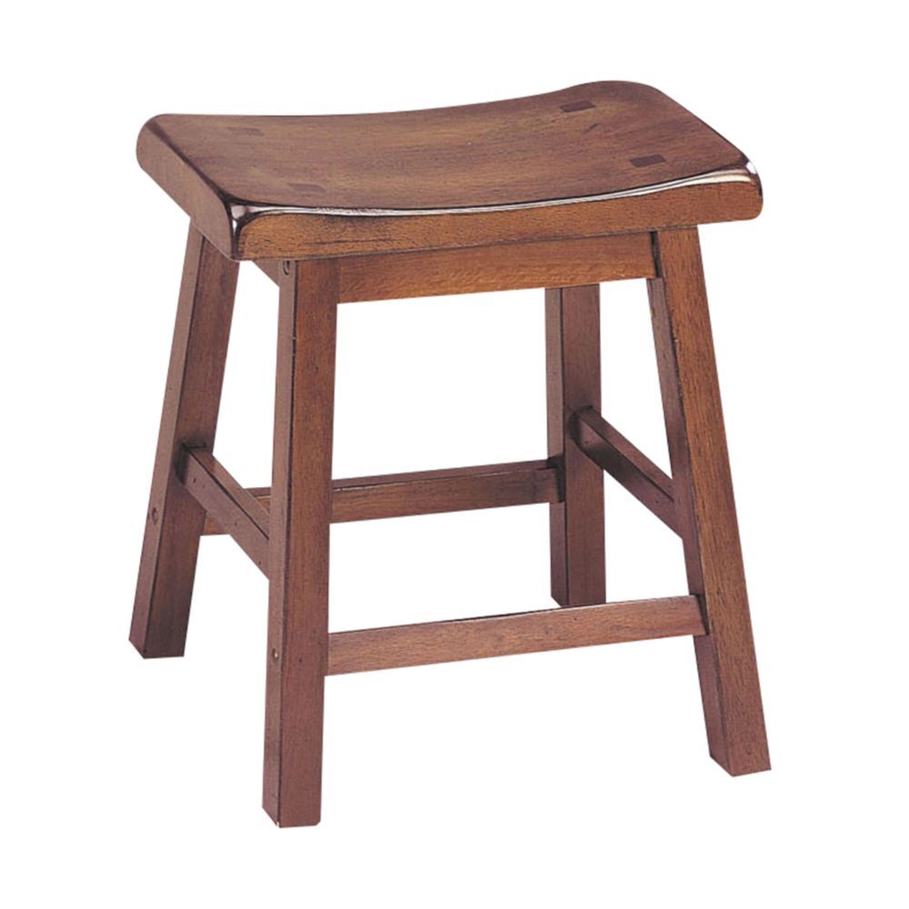 ACME Gaucho - Stool - Dark Brown - 18" | Meri Furniture