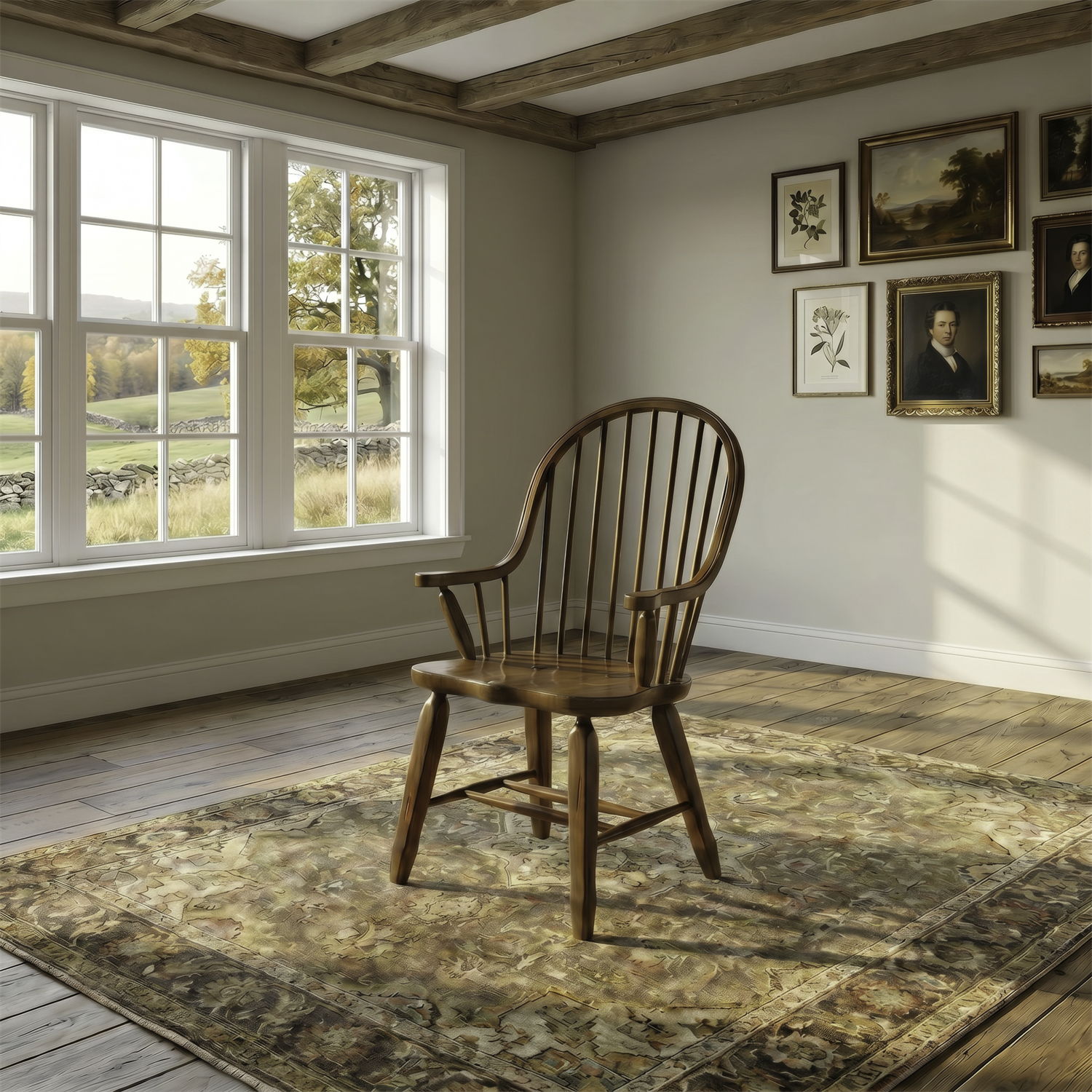 Treasures - Bow Back Arm Chair