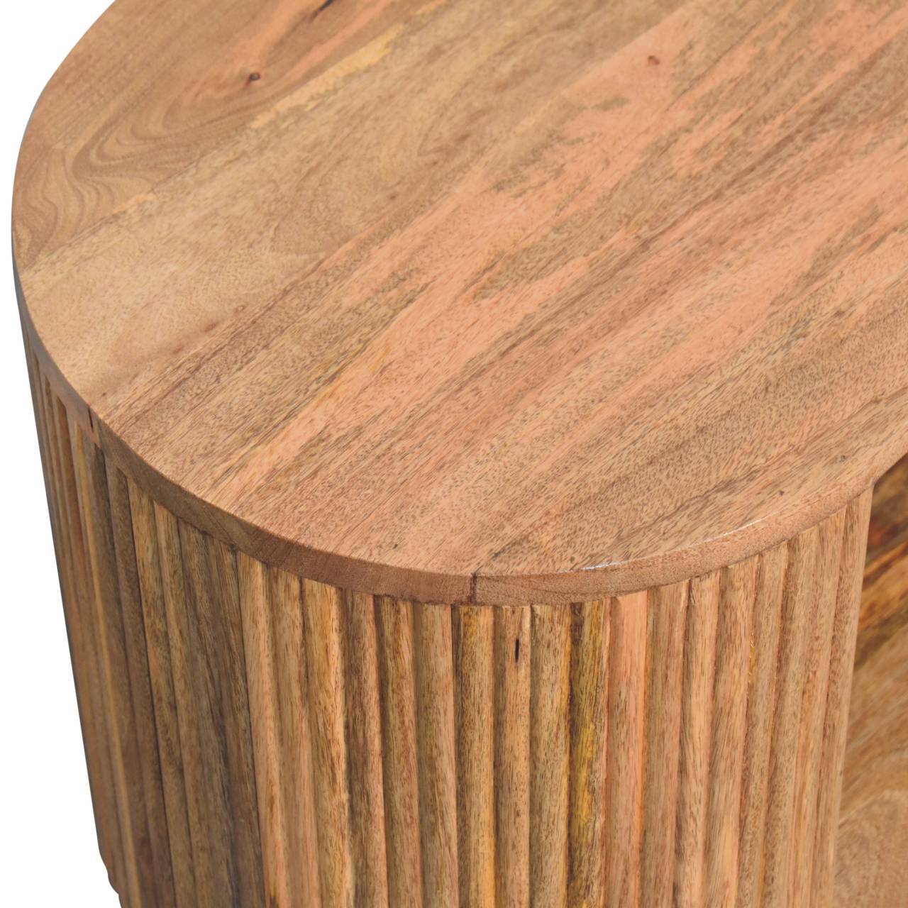 Soba - Ball Open Coffee Table - Oak