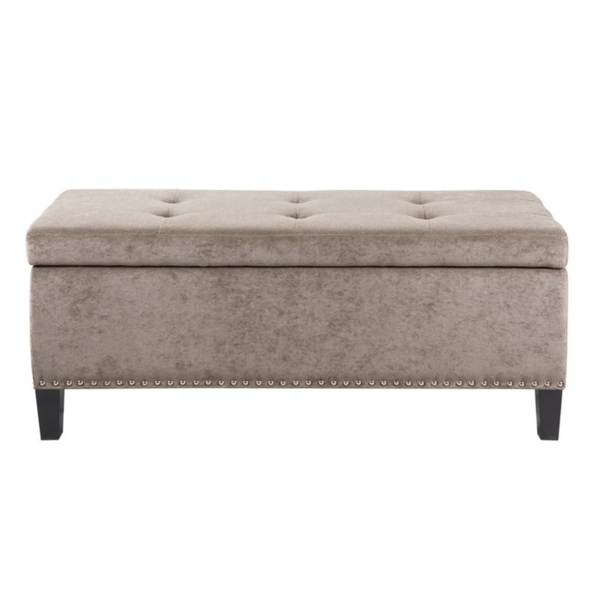 Modern Tufted Top Soft Close Storage Bench