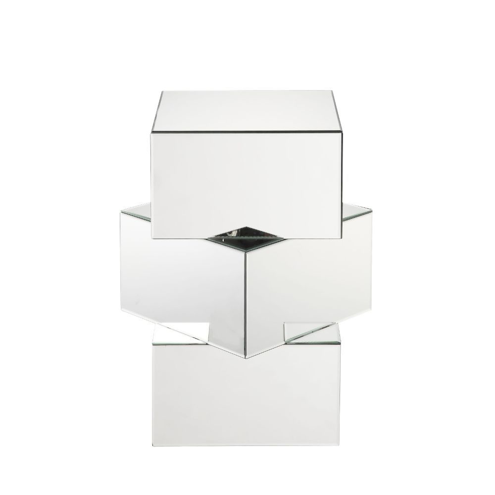 Meria - End Table - Mirrored