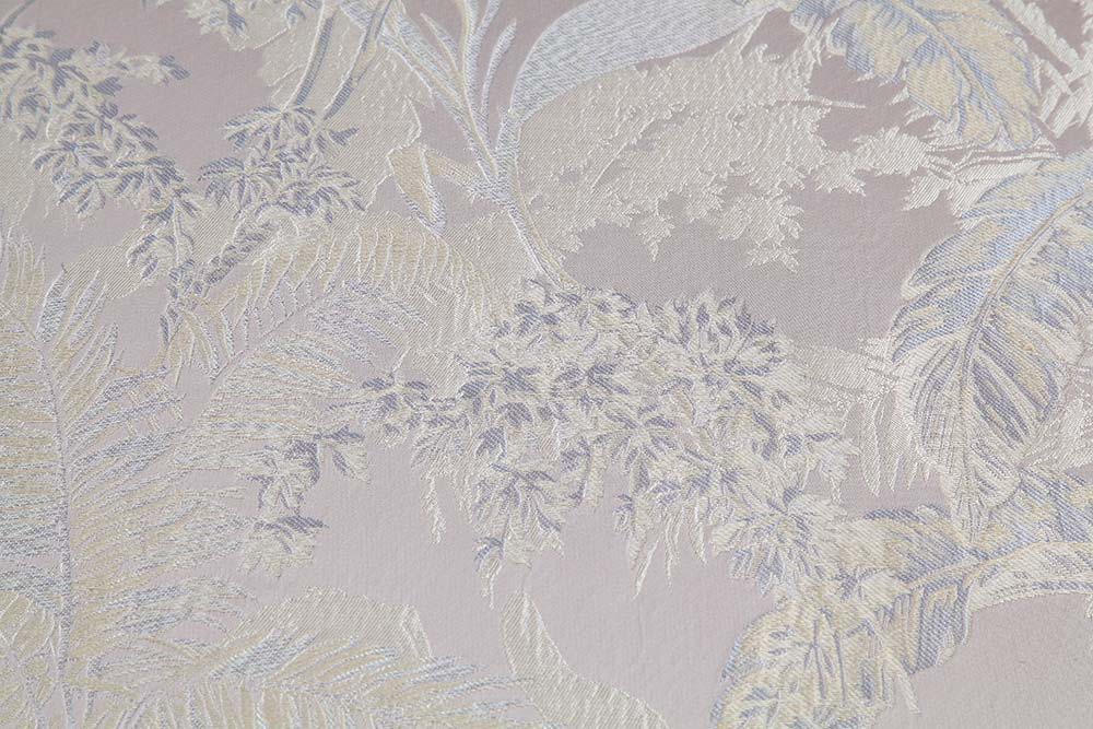 Pelumi - Sofa With 8 Pillows - Light Gray Linen & Platinum