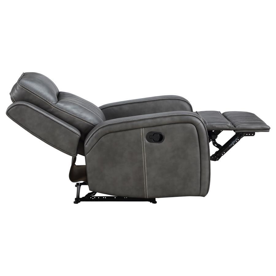Raelynn - Upholstered Track Arm Recliner