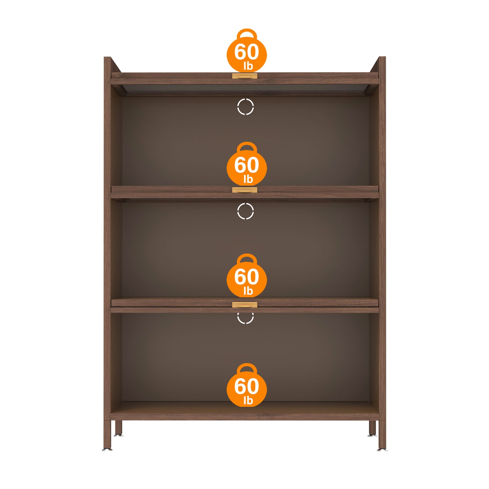 Flip Doors Cabinet, With Ample Storage Space