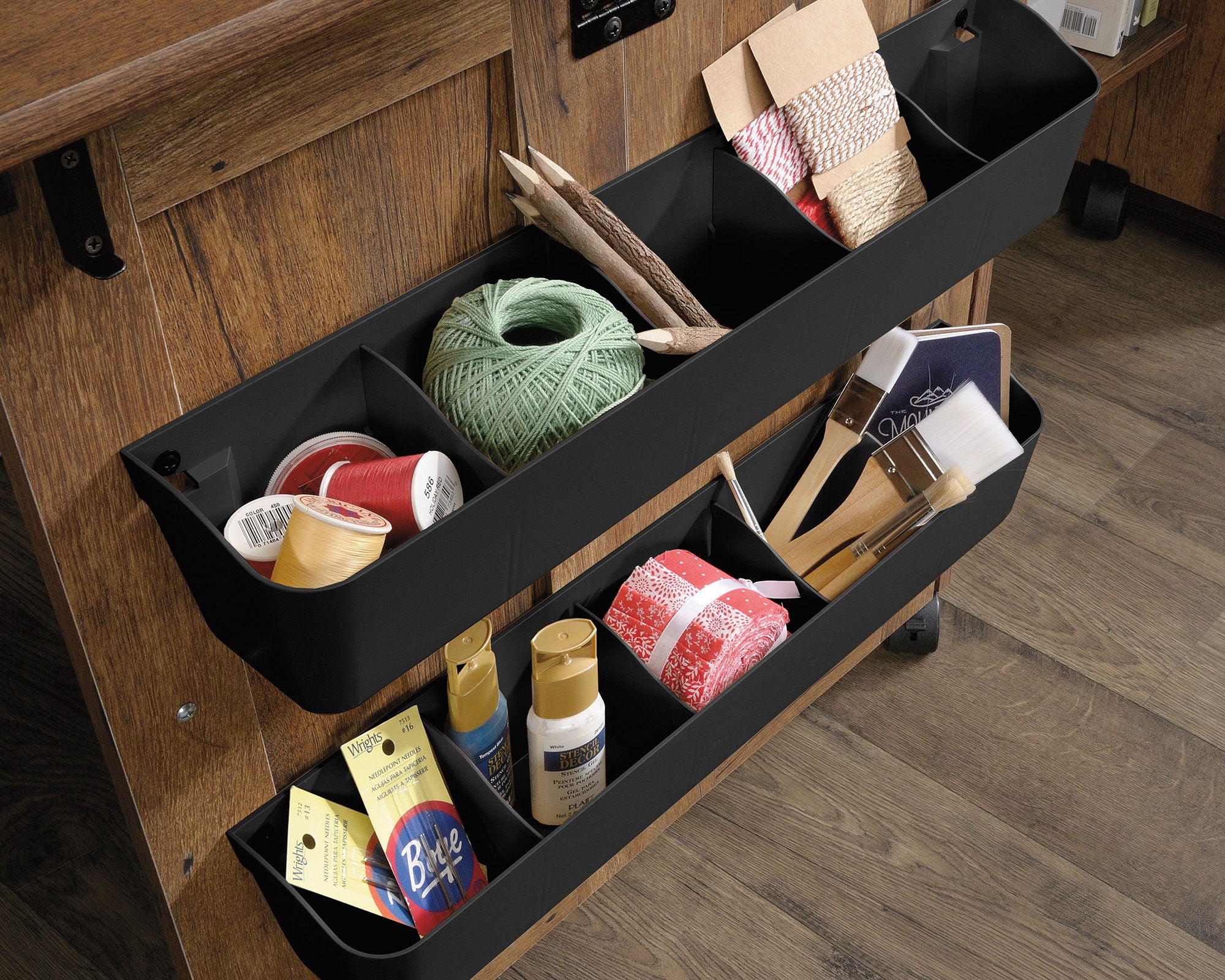 Sewing/Craft Cart Vintage Oak