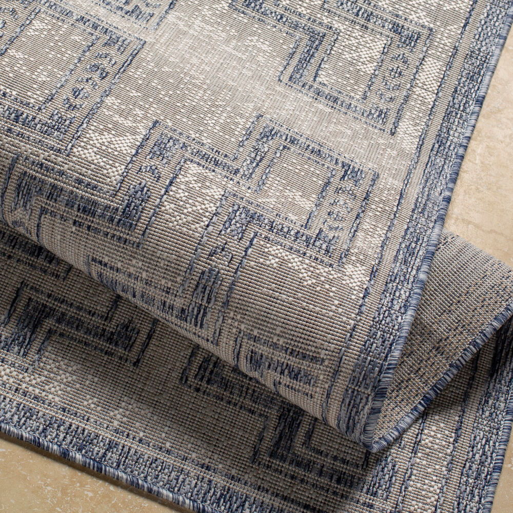 Tuareg Machine Woven Rug