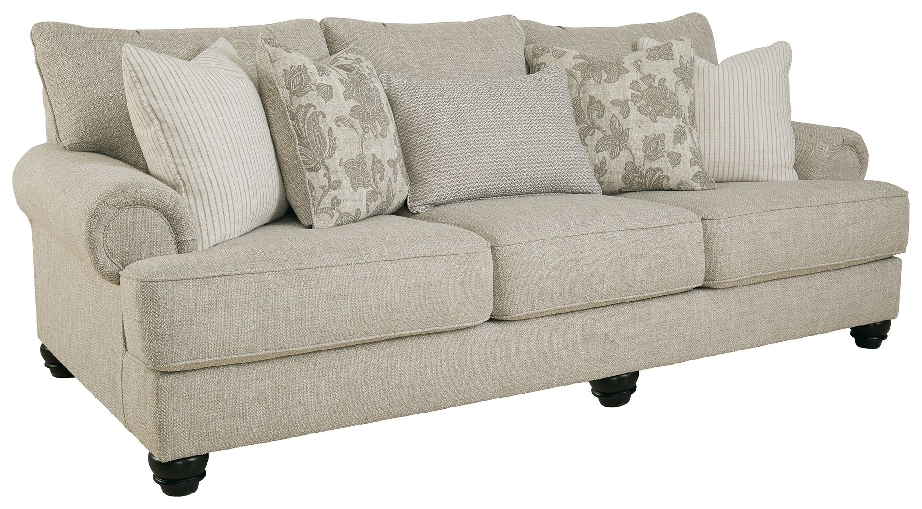Ashley Furniture Asanti - Fog - Sofa | Meri Furniture