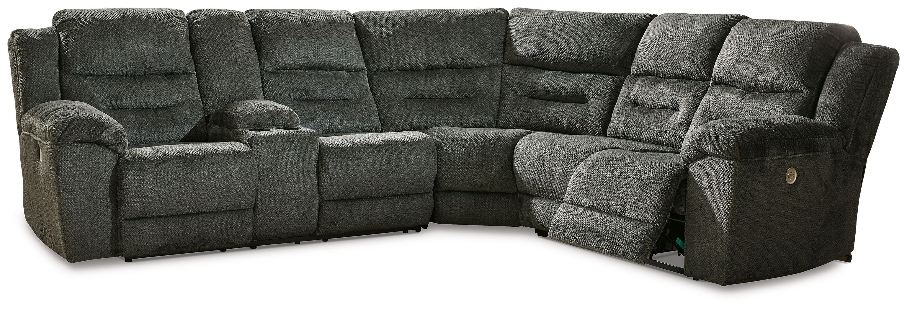 Signature Design by Ashley® Nettington - Power Reclining Sectional | Meri Furniture