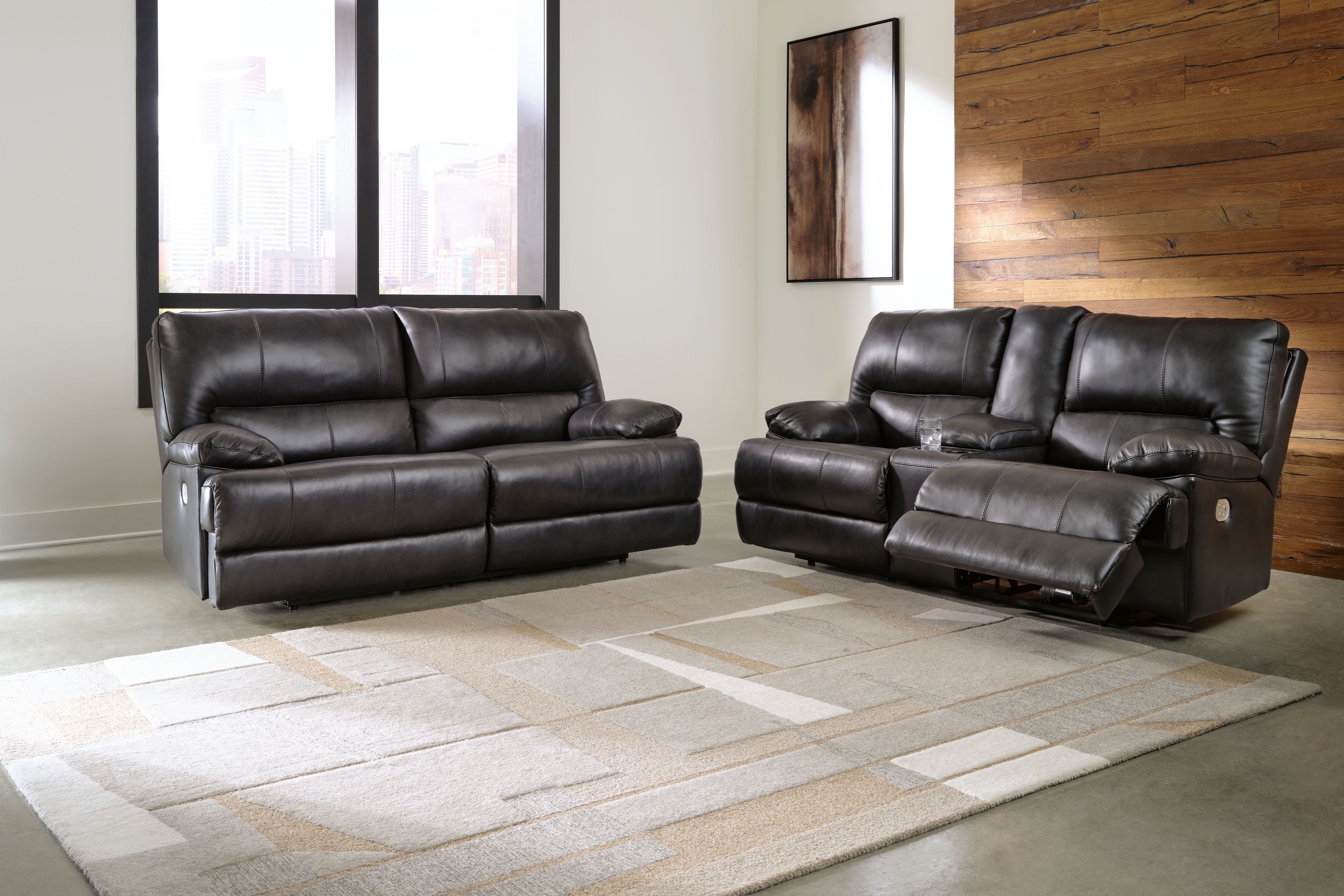 Signature Design by Ashley® Mountainous - Living Room Set | Meri Furniture