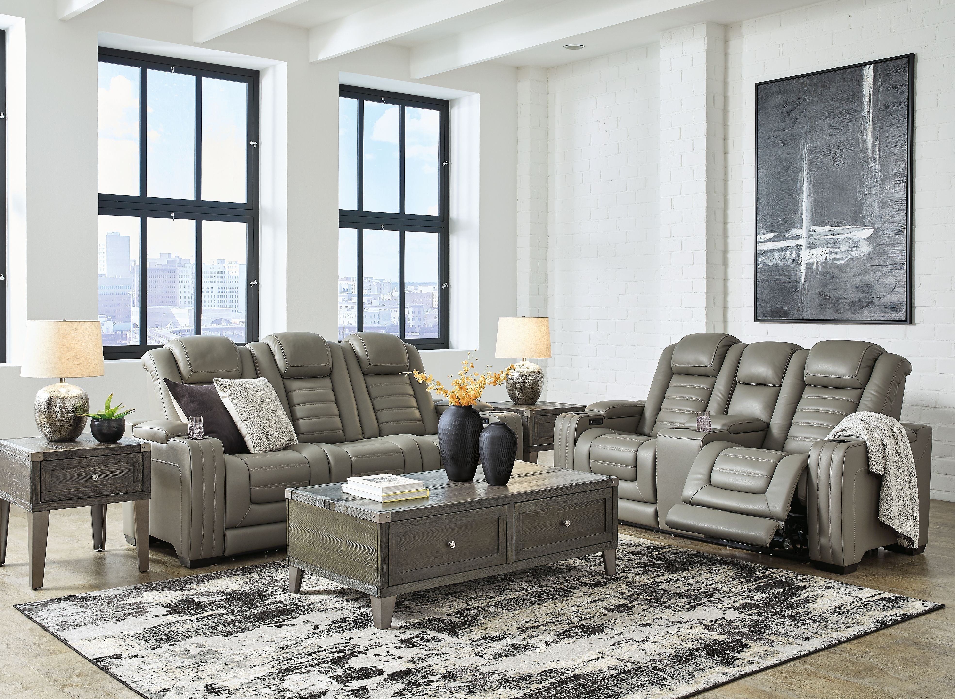 Signature Design by Ashley® Backtrack - Living Room Set | Meri Furniture