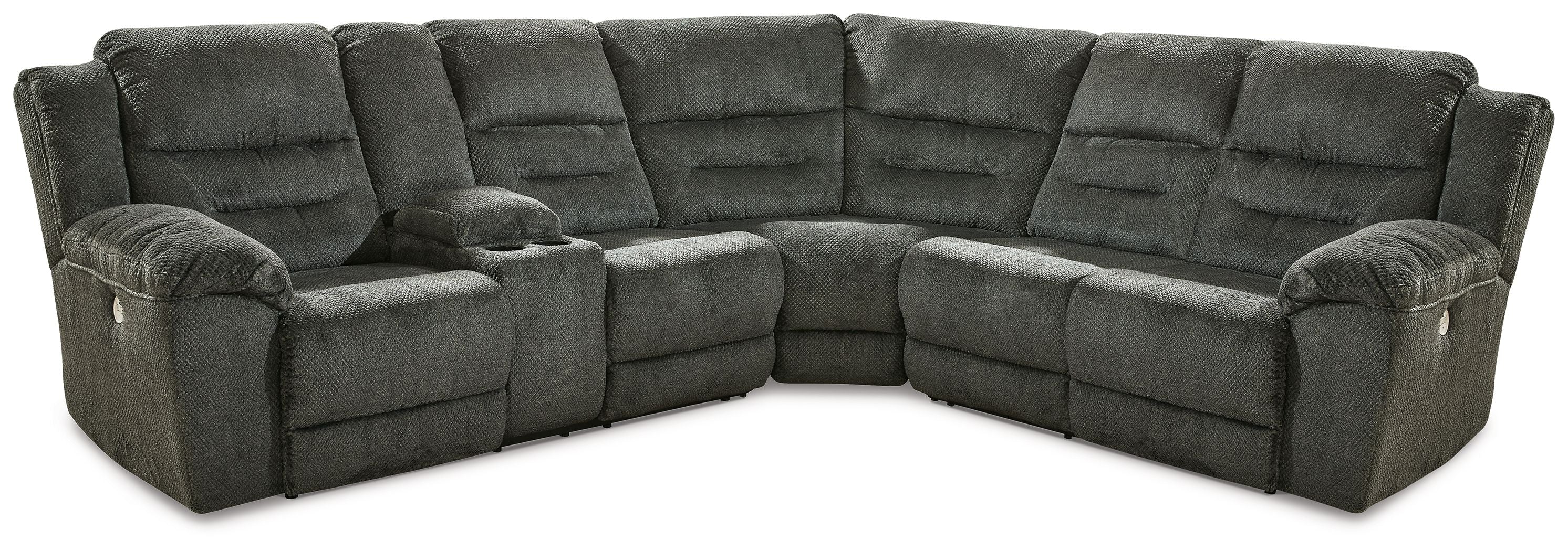 Signature Design by Ashley® Nettington - Power Reclining Sectional | Meri Furniture